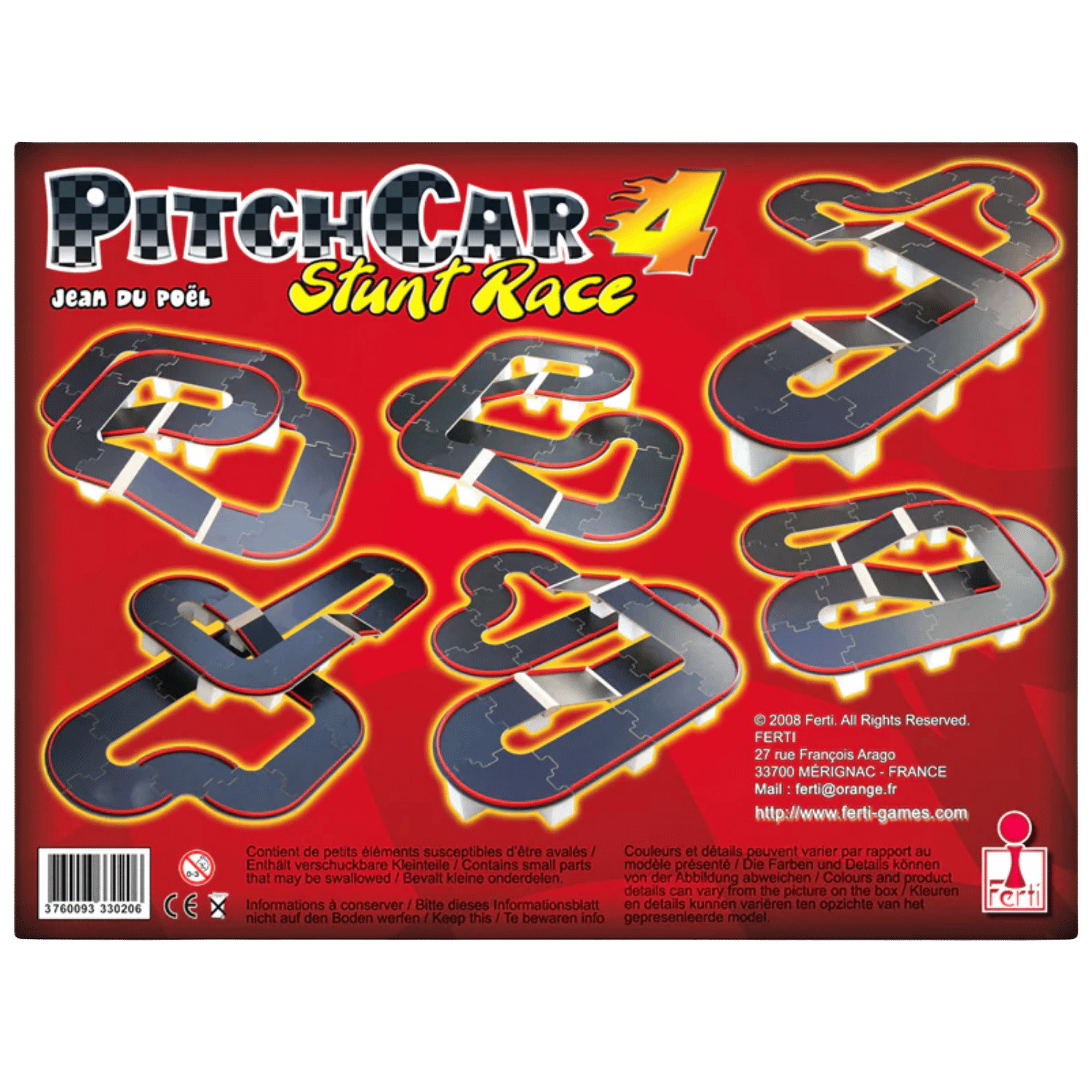 PitchCar Extension 4 Stunt Race Pitch Car Ferti