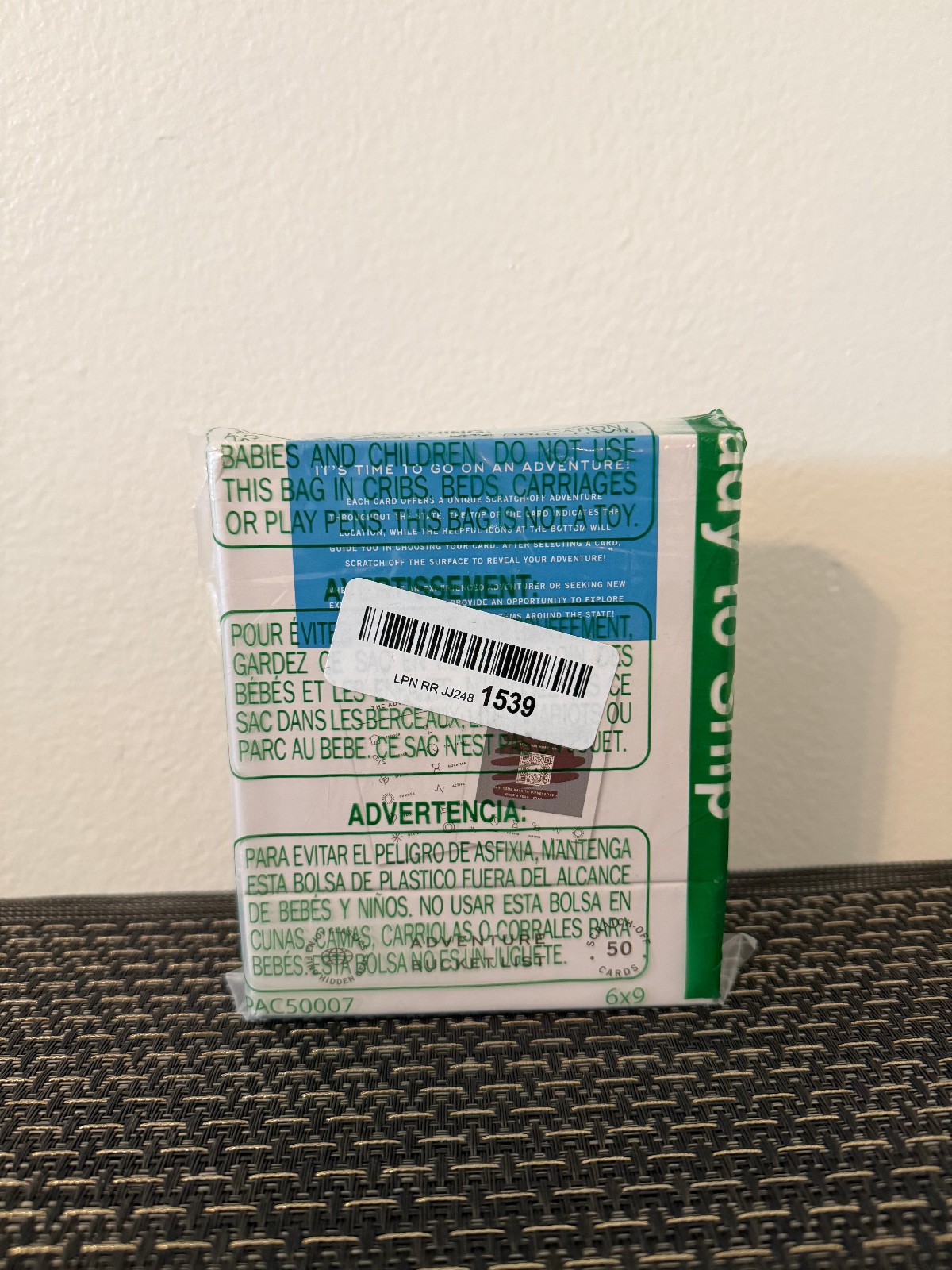 Virginia Adventure Bucket List: 50 Scratch-Off Cards Brand New Sealed