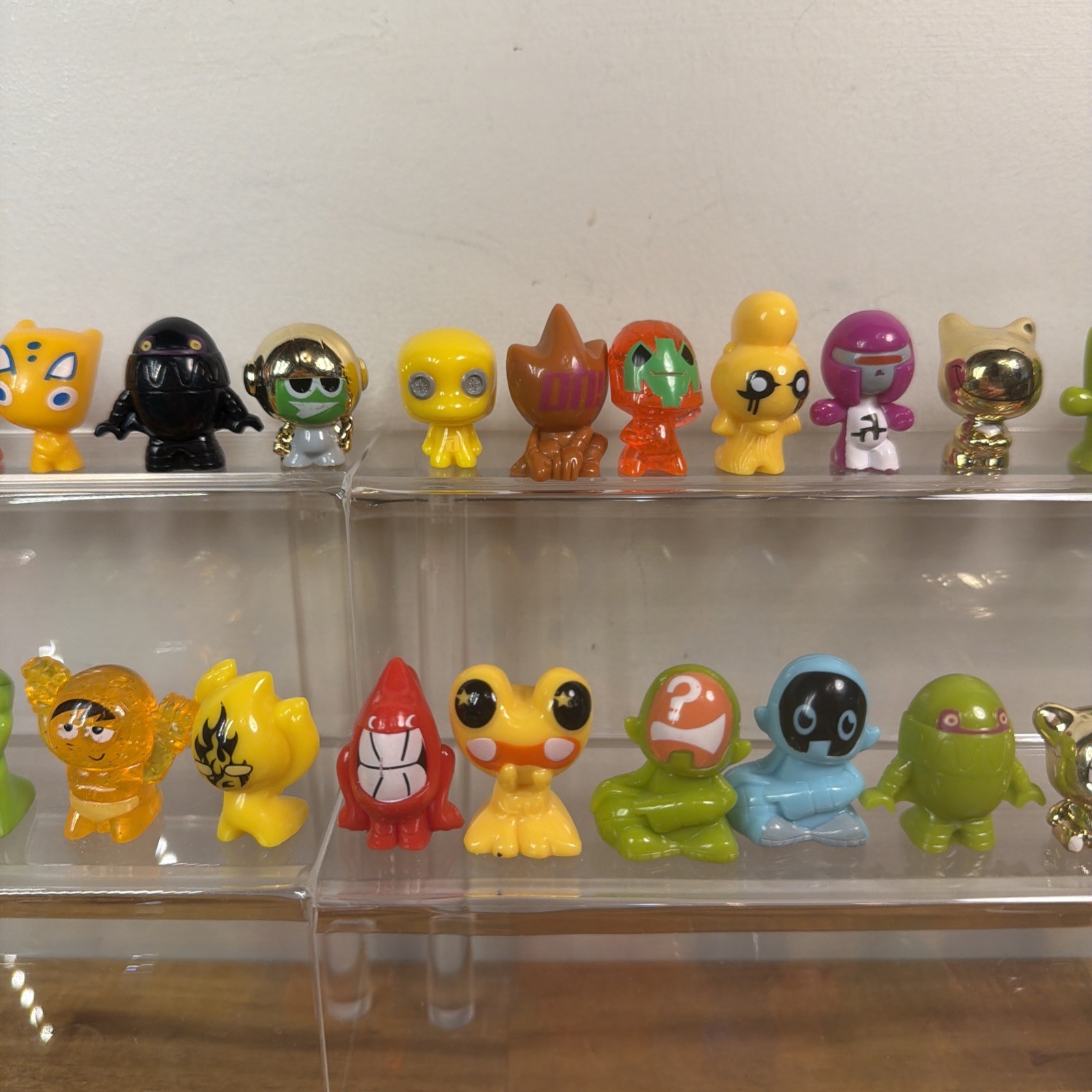 Crazy Bones Lot Of 69 Mixed Figures Condition varies Ships Fast!