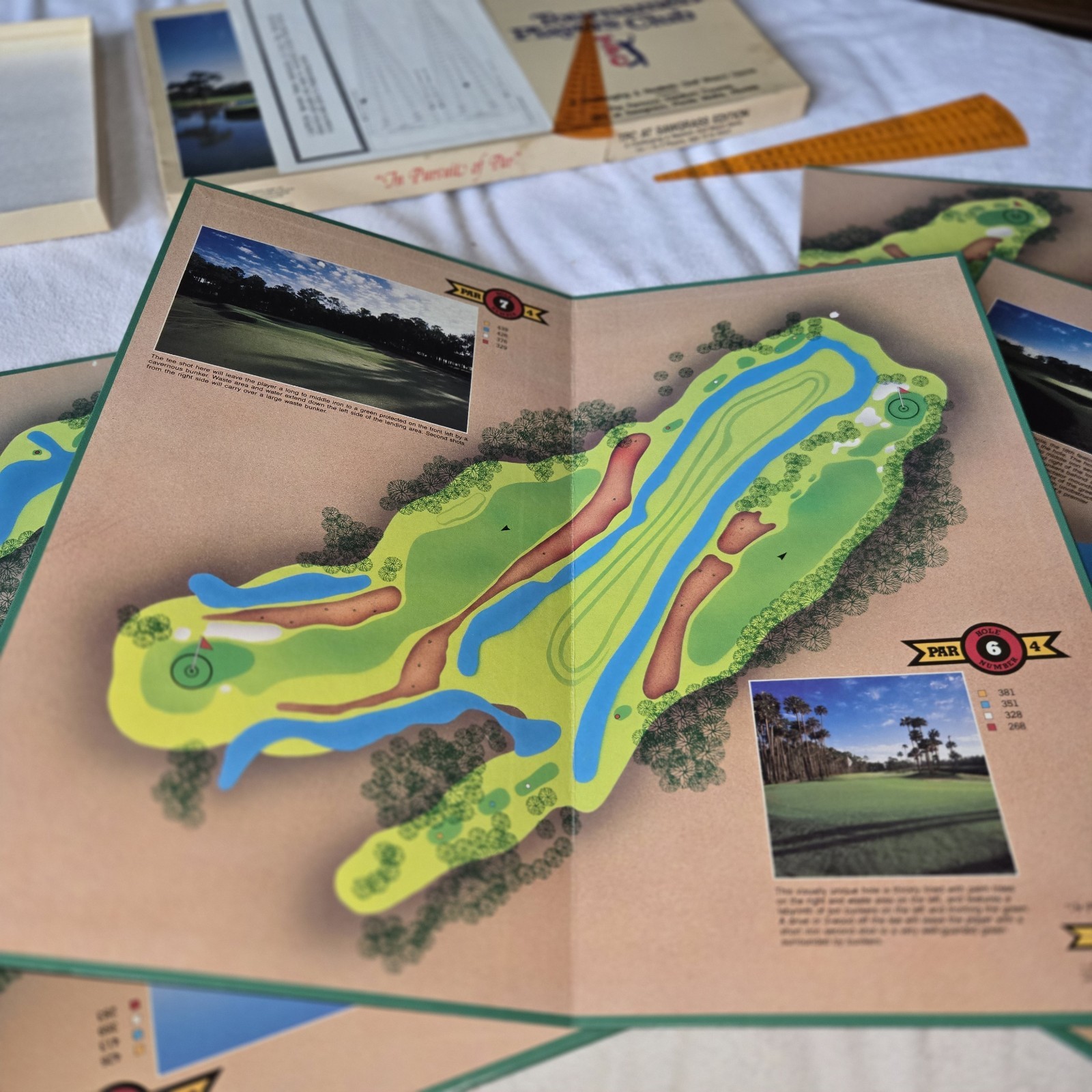 COMPLETE IN PURSUIT OF PAR TPC Tournament Players Club Sawgrass 1988 GOLF Game