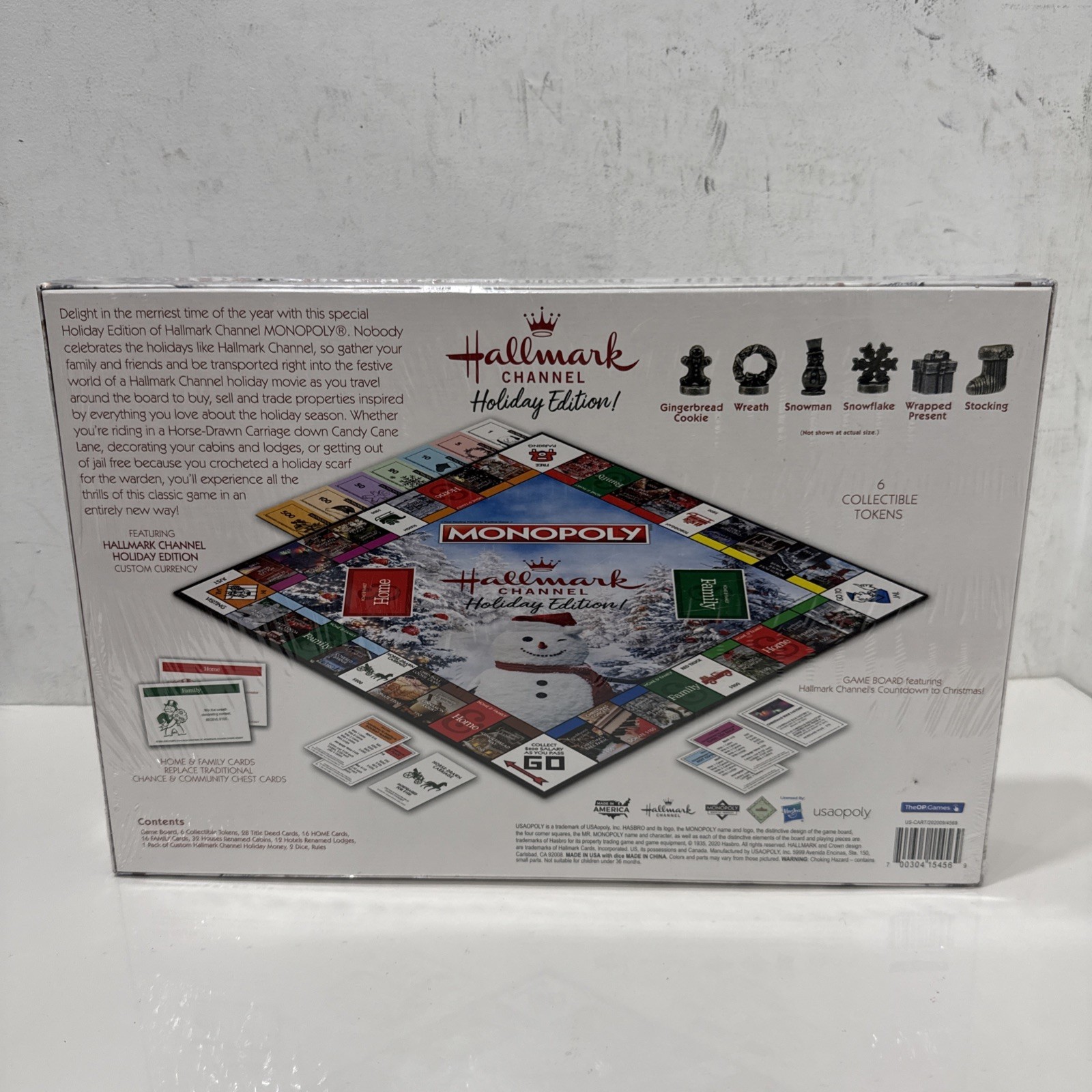 New, Factory Sealed Monopoly Hallmark Channel Holiday Edition Board Game 2020