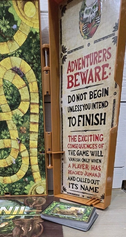 Jumanji Deluxe Electronic Board Game Adventure Game Spin Master – Tested Works*