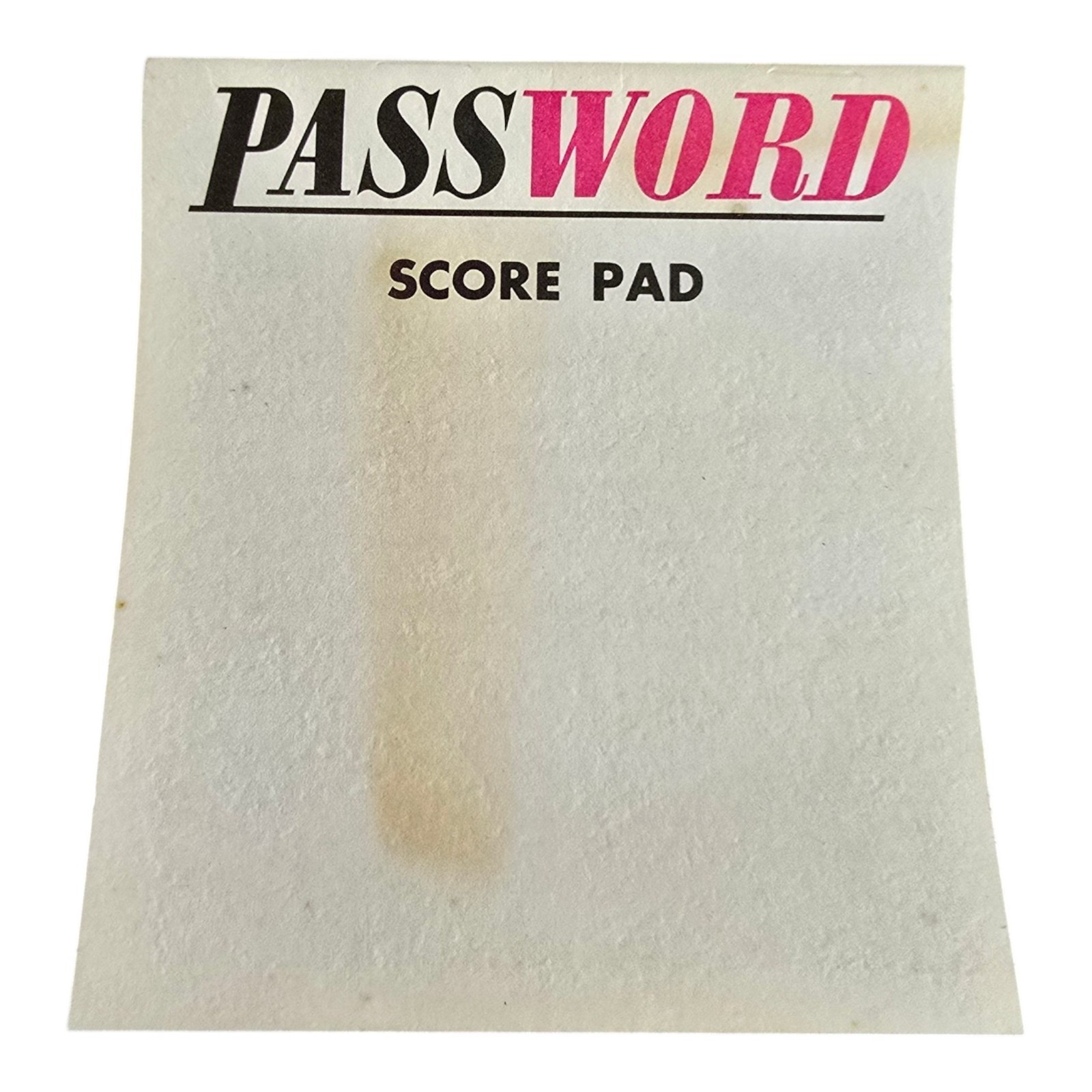 Vintage Milton Bradley Password Game Volume 9 #4260 COMPLETE! *Spinner not Work*