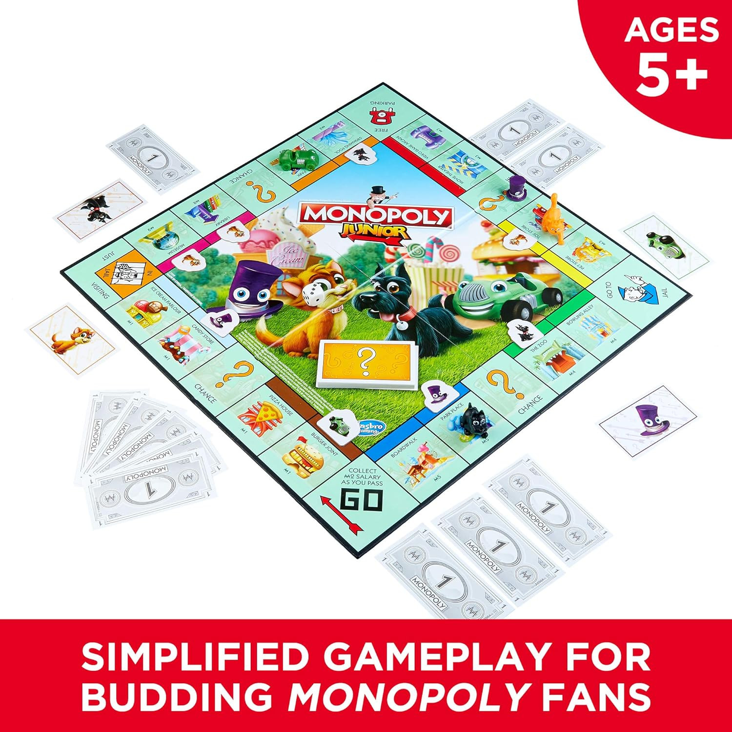 Junior Board Game for 4 Players, Ages 5 and up (Amazon Exclusive)