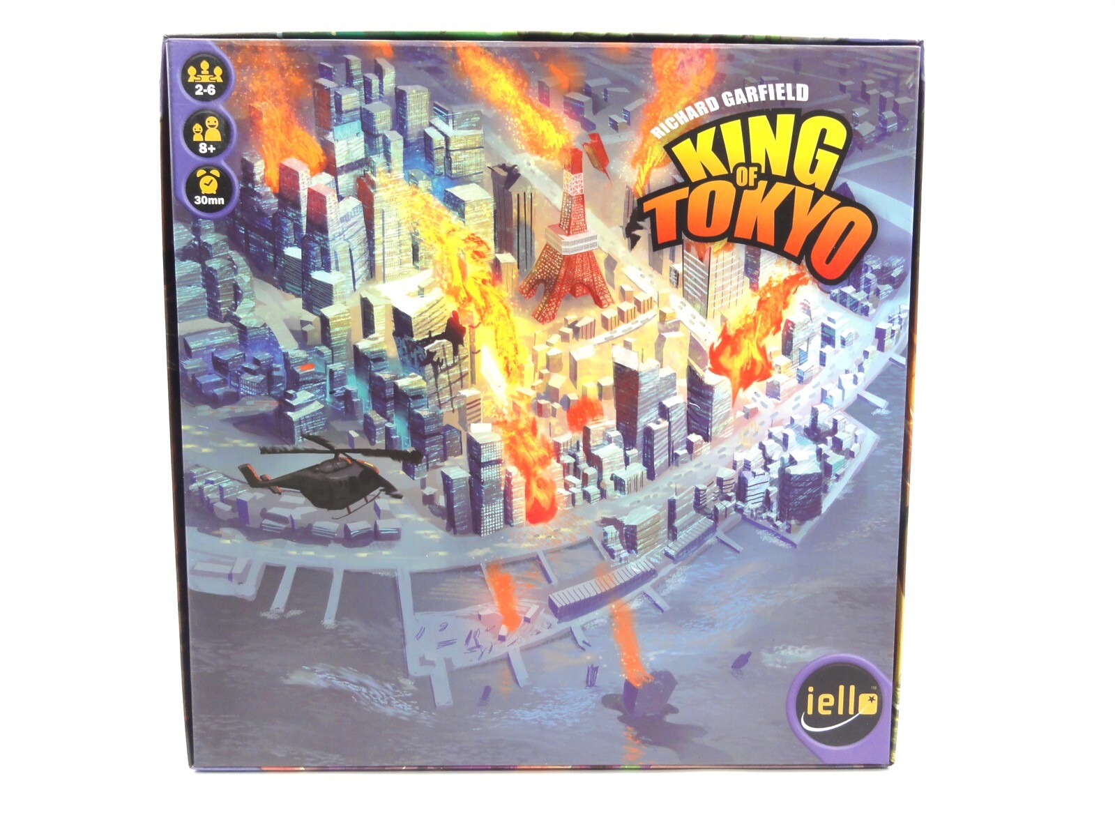 King of Tokyo Board Game COMPLETE (used) 2010 Iello