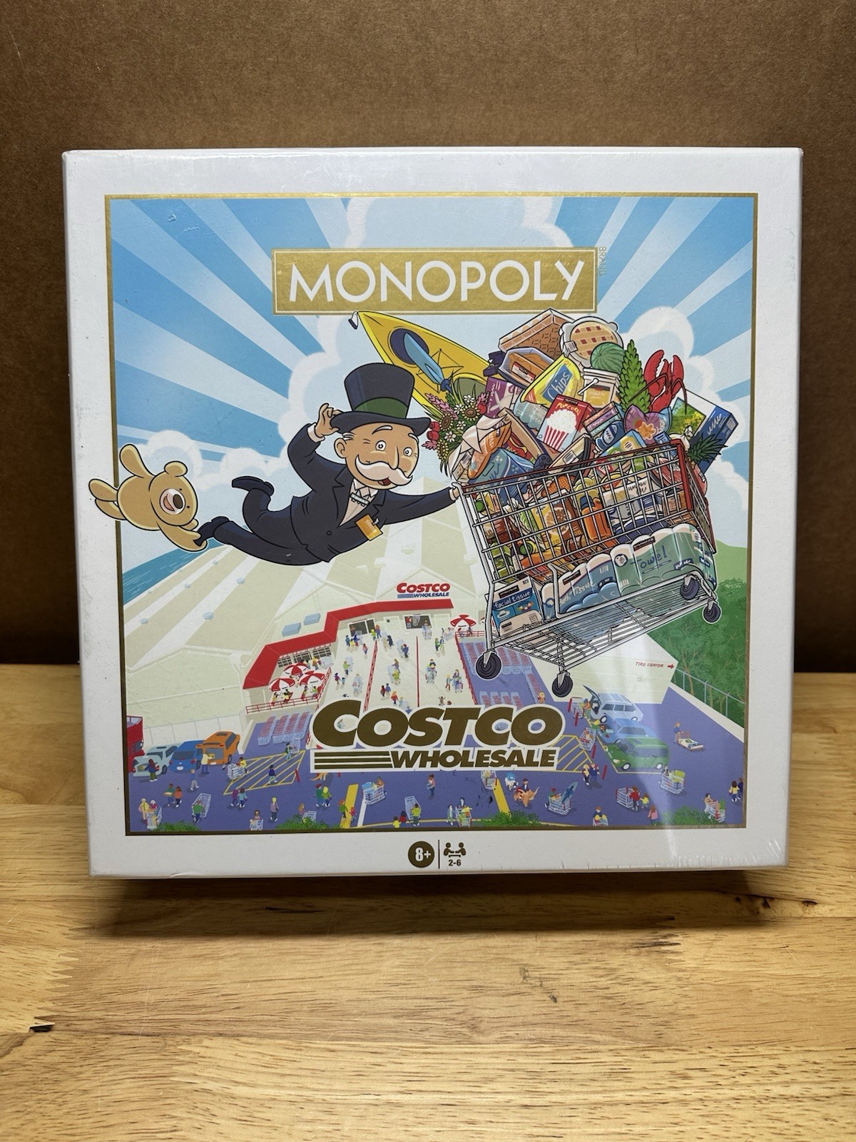 Monopoly Costco Wholesale Edition Board Game 2023 Hasbro Sealed