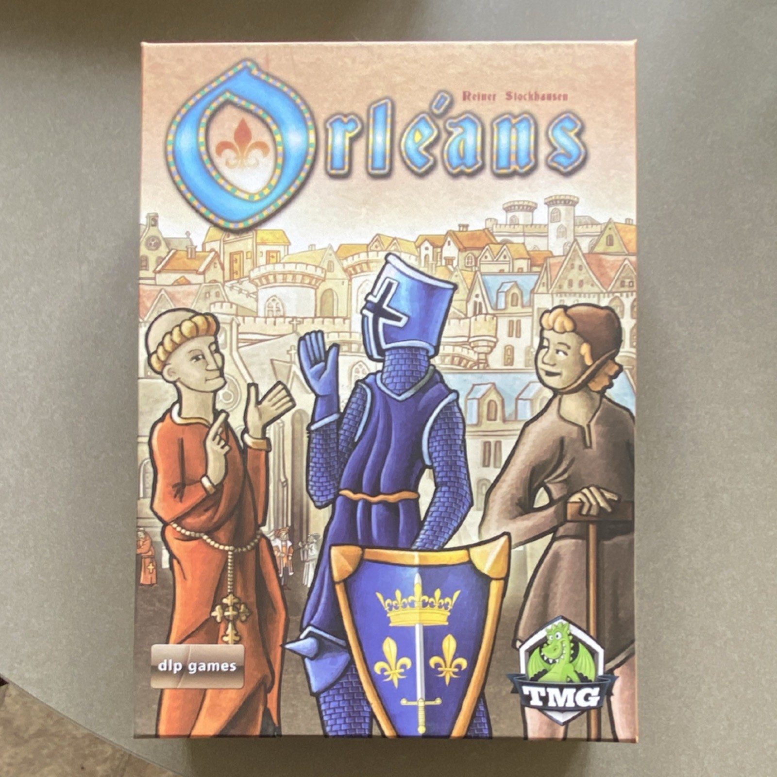 TMG Orléans Strategy Board Game 2014 Cloth Bags Multi Boards 2+ Players 13+