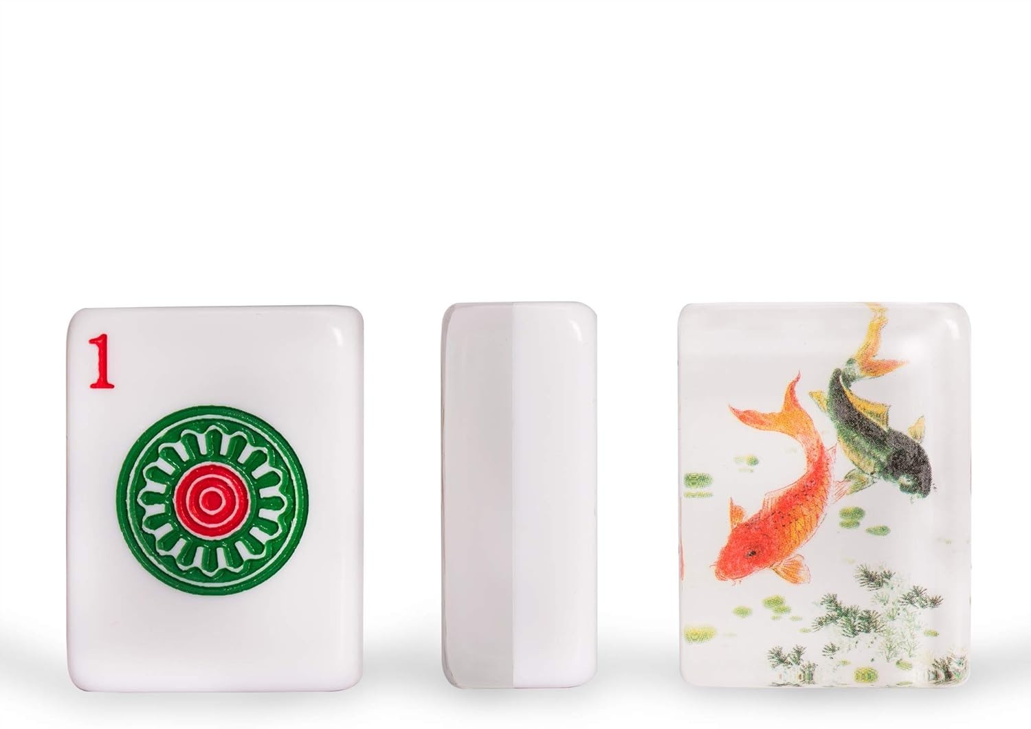 Yellow Mountain Imports American Mahjong Set, Koi Fish #3816R R1