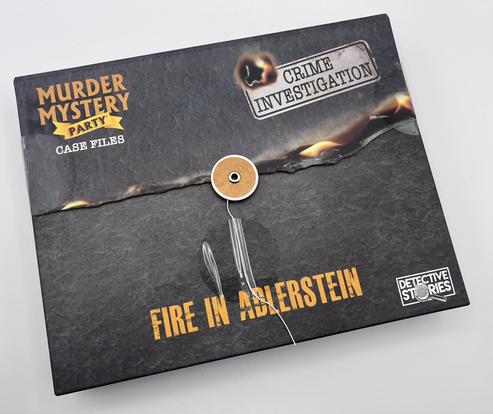 Murder Mystery Party Case Files Fire in Alderstein Party Game New Sealed