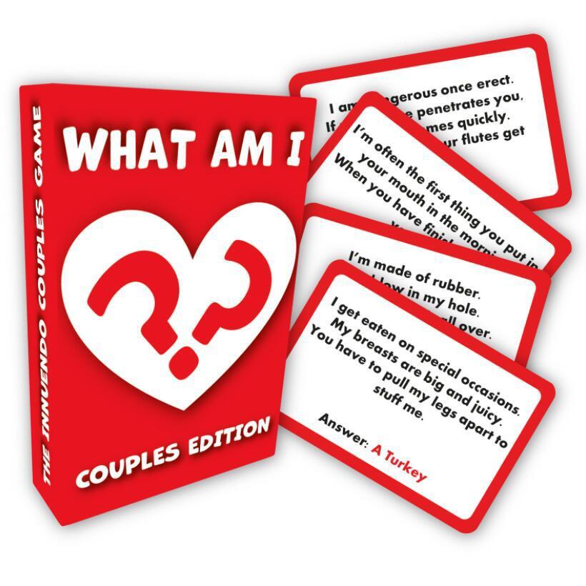 What AM I Game | Award Winning Sex Card Game Command for Adult Couples EDITION