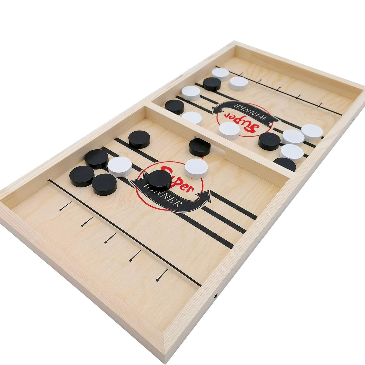Large Fast Sling Puck Table Game Night Hockey Board Game Board Game Super Winner