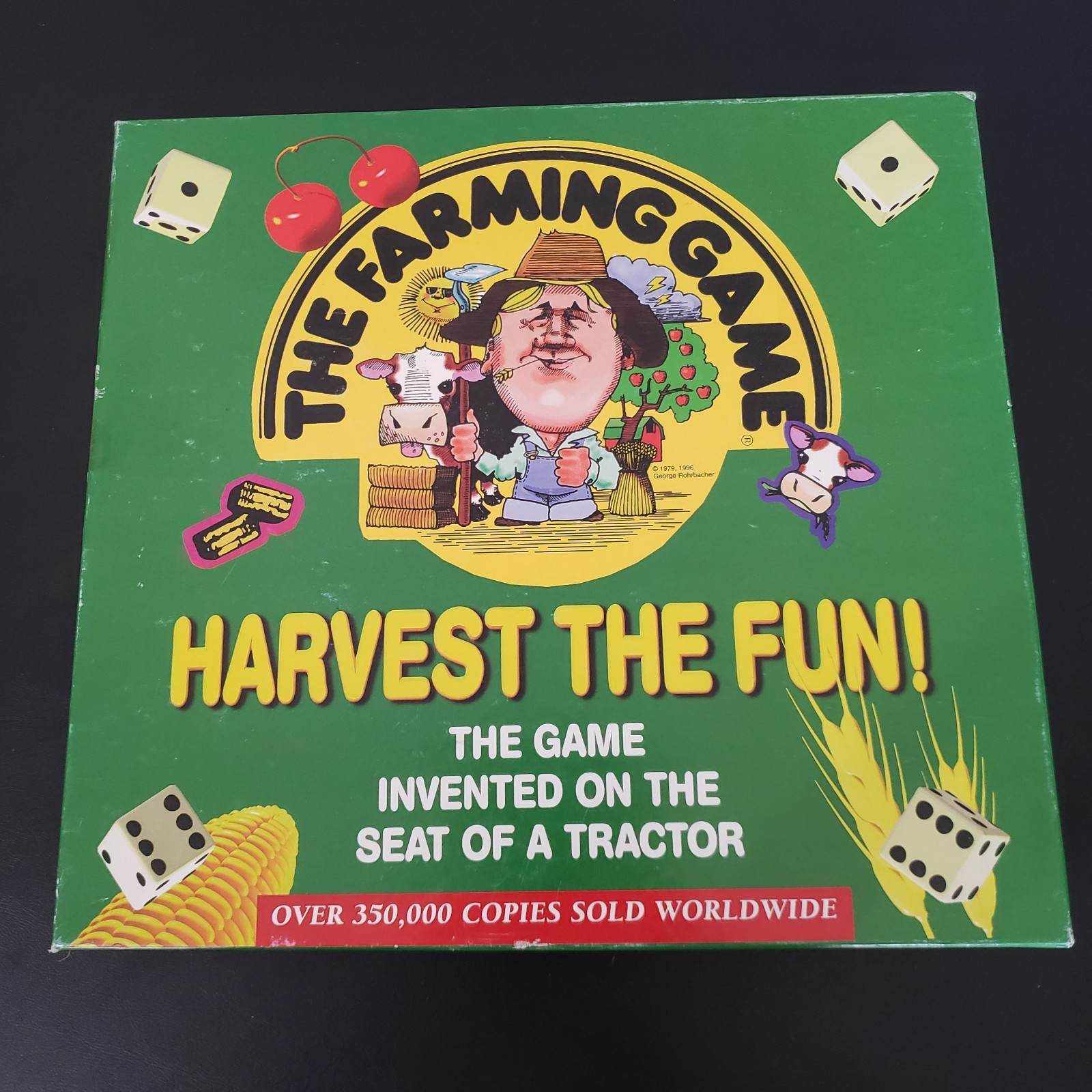 Vintage The Farming Game Harvest the Fun! 1996 Complete