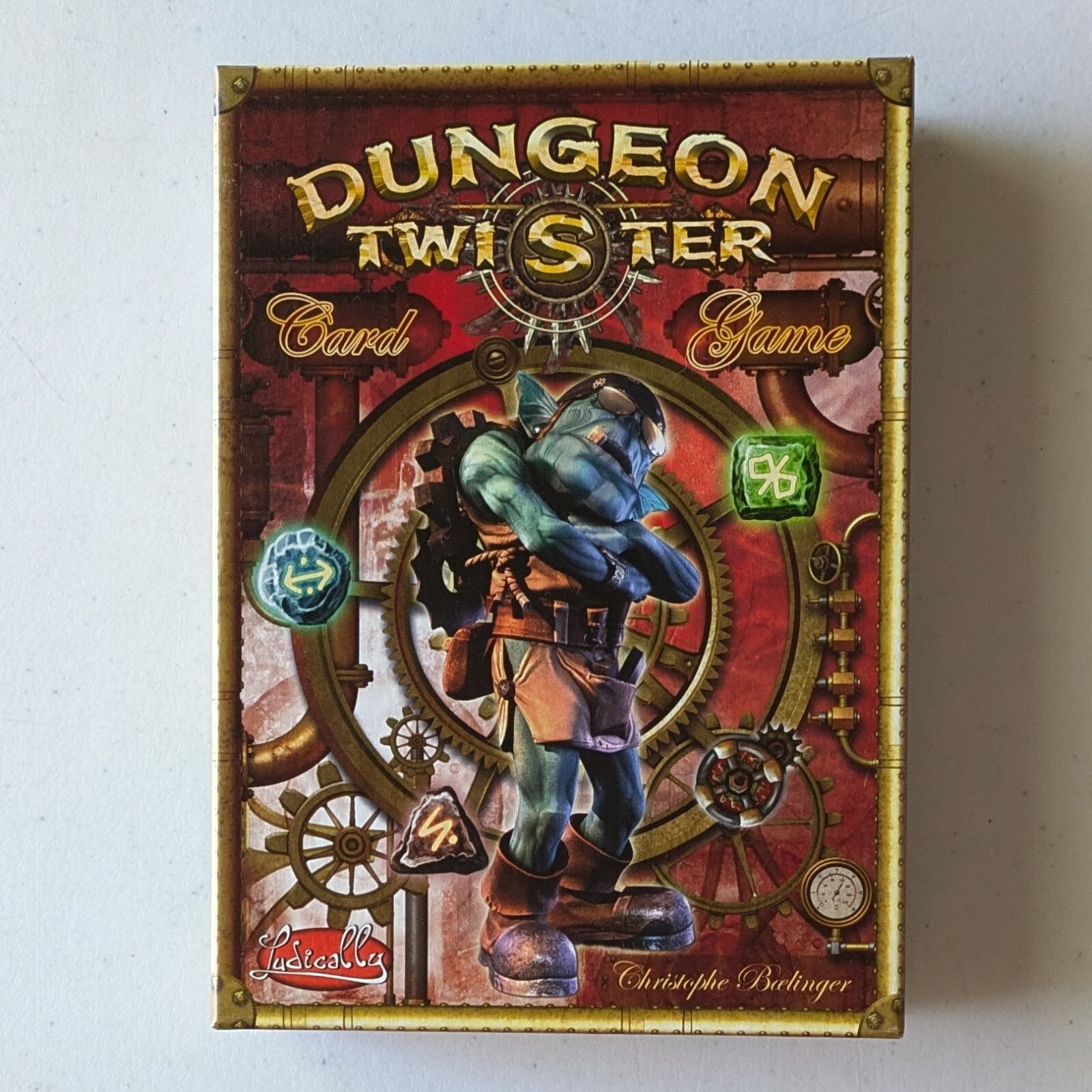 new Dungeon Twister The Card Game by Ludically/Asmodee/Esdevium 2013 Steampunk