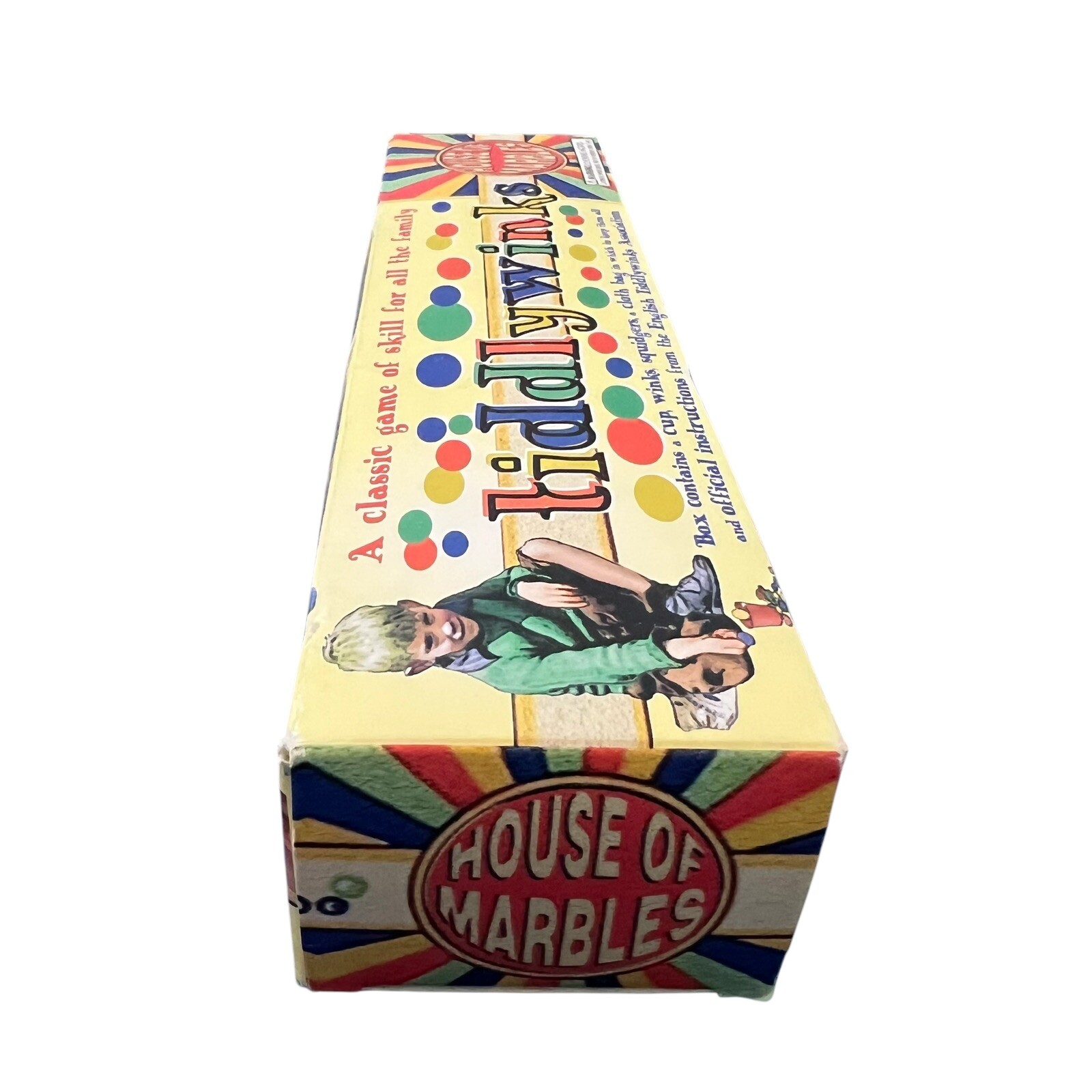 HOUSE OF MARBLES TIDDLYWINKS – CLASSIC RETRO GAME FOR THE FAMILY- Complete EUC