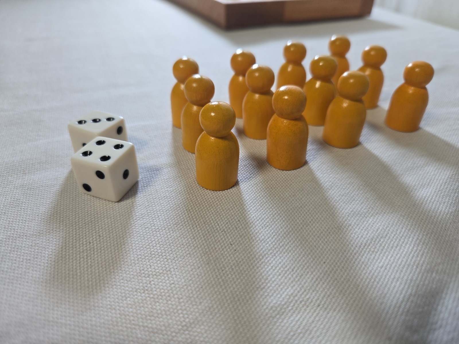 Trick-Track Handcrafted Vintage Gambling Wood Dice Game – Oscar L Johnson