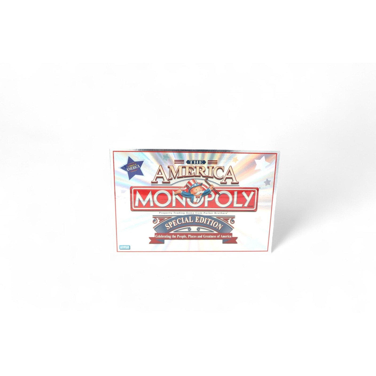Vtg 2002 America Monopoly Special Edition Board Game Patriotic Edition Complete