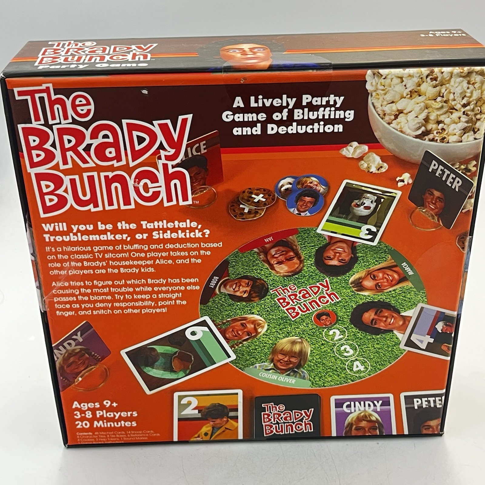 The Brady Bunch Party Board Game 2018 Prospero Hall 9+ 3-8 Players New SEALED