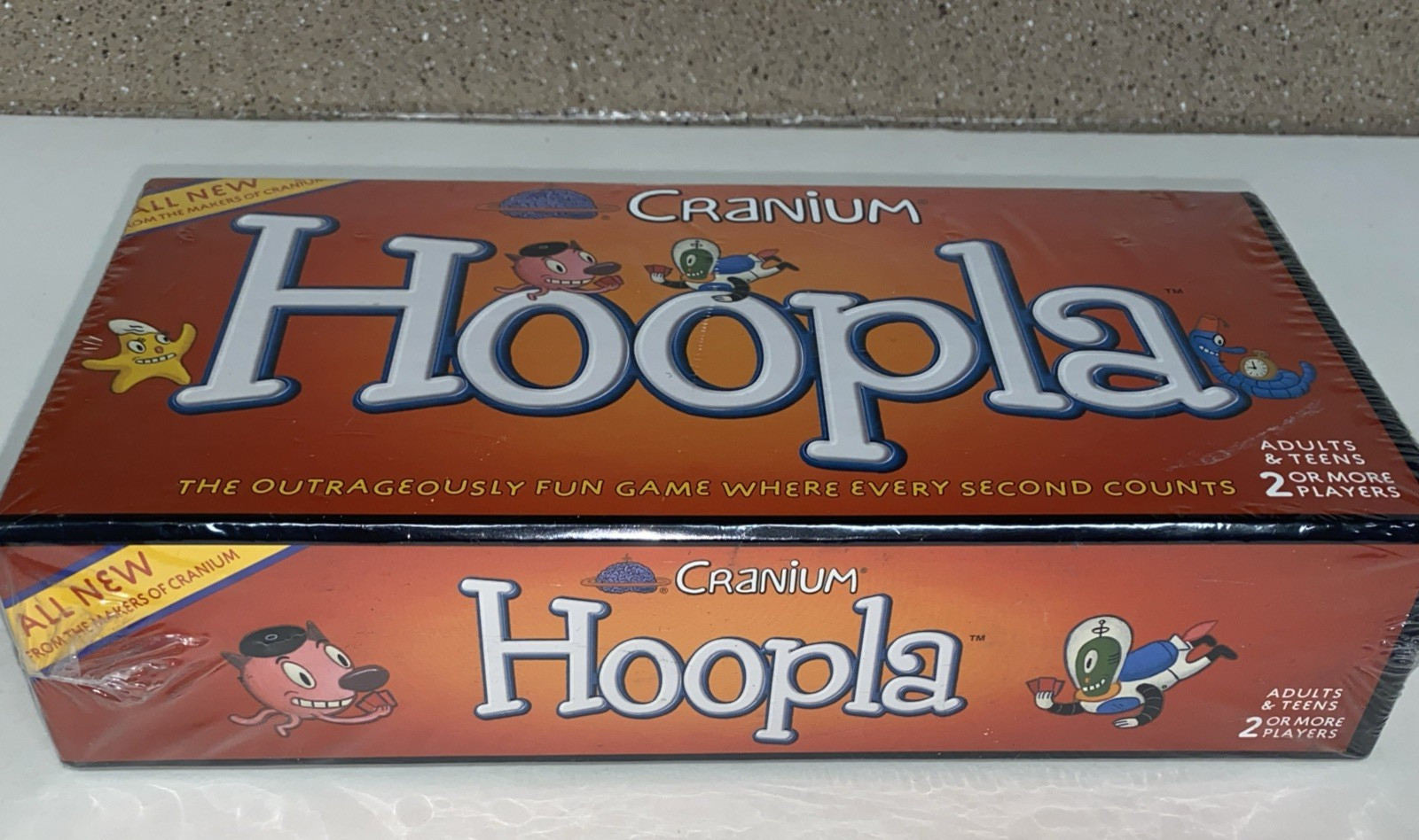 Hoopla Cranium Adult/Teen Board Game Where Every Second Counts New Sealed