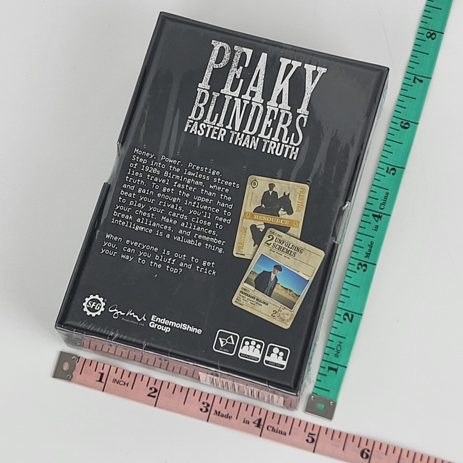 Steamforged – Peaky Blinders: Faster Than Truth – Card Game – 3-6 Players – New