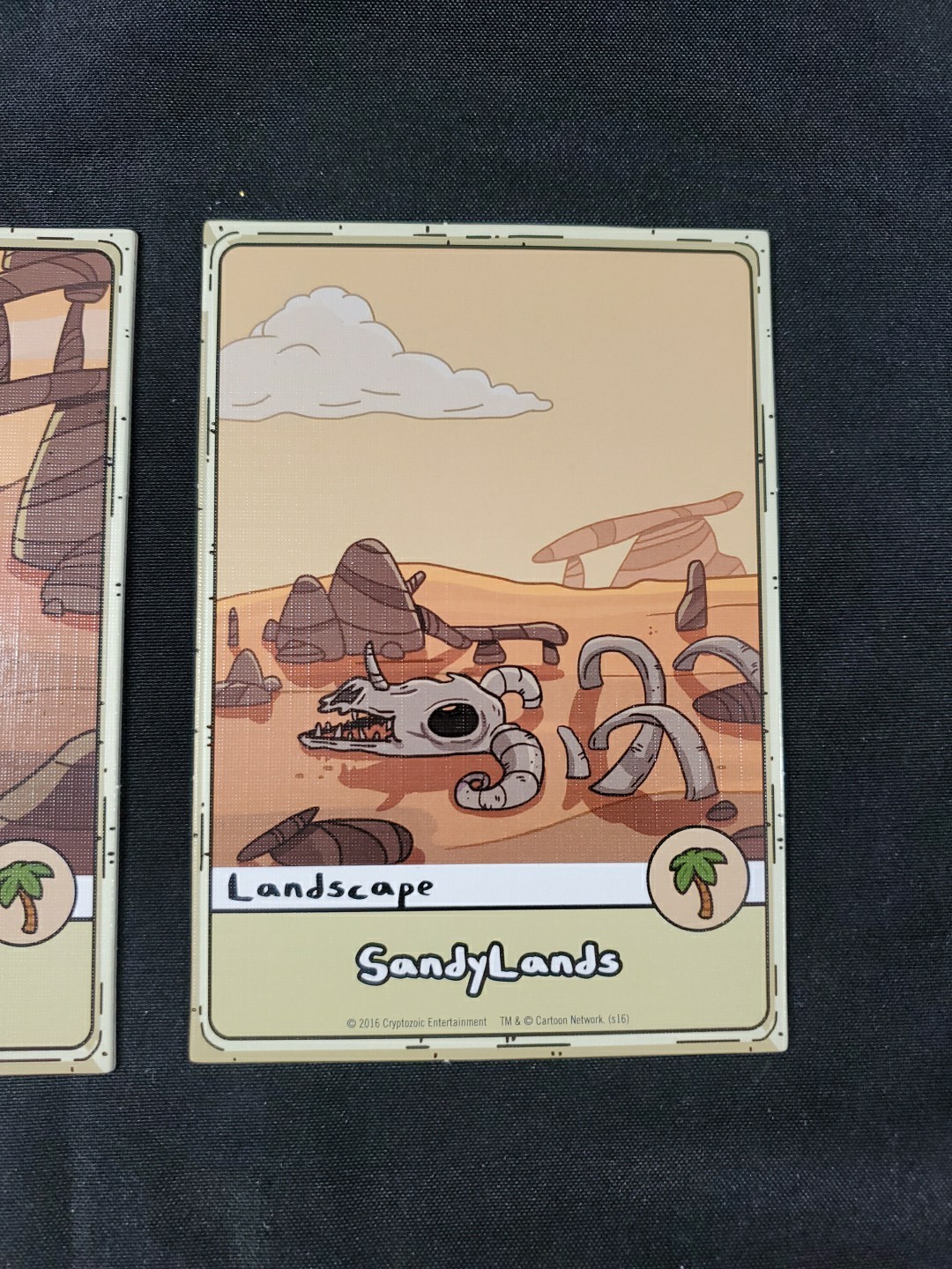 Cryptozoic Adventure Time Card Wars Replacement Landscape Cards Sandylands ***