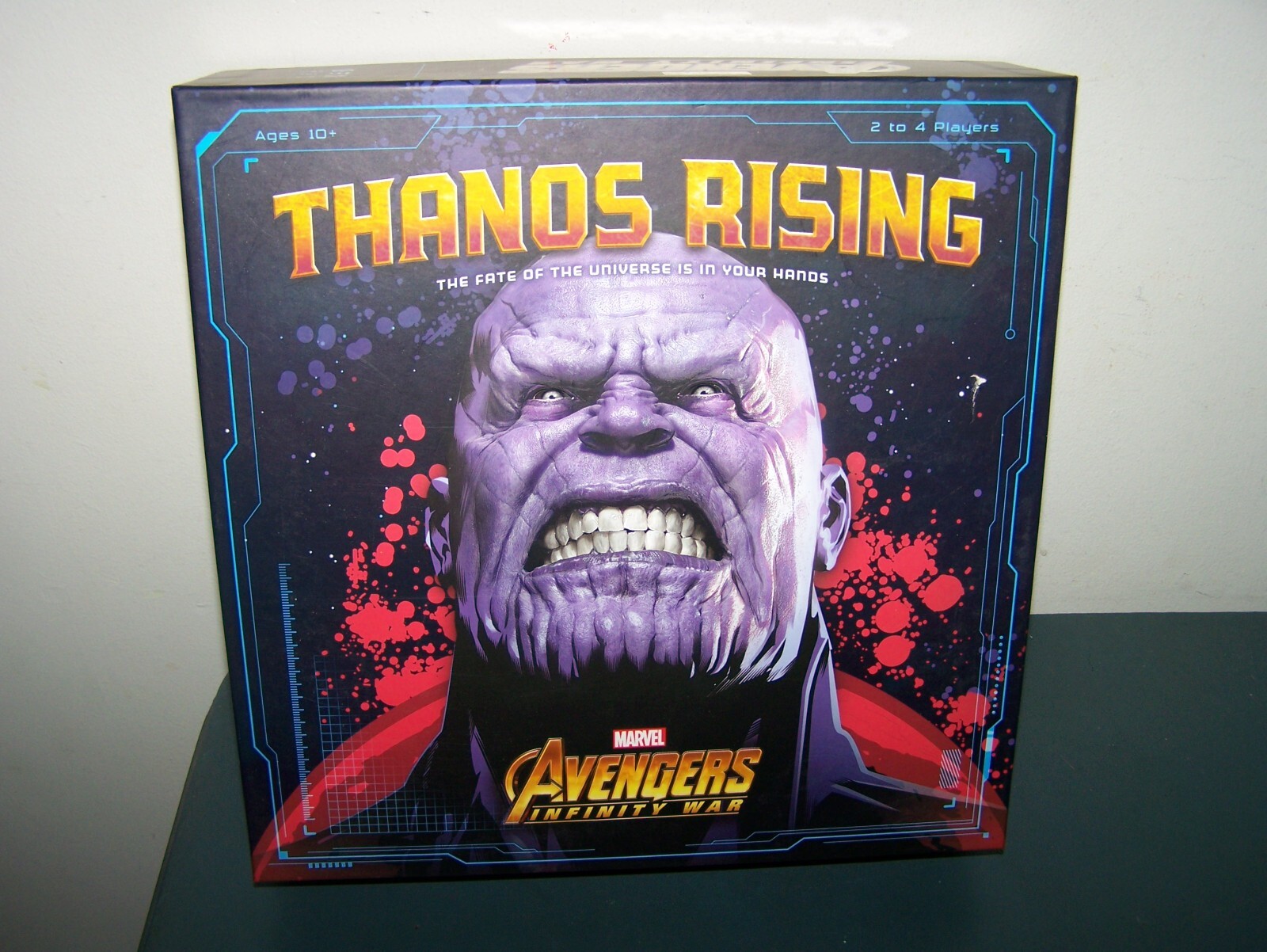 MARVEL THANOS RISING AVENGERS INFINITY WAR BOARD GAME UNUSED COMPLETE NIOB