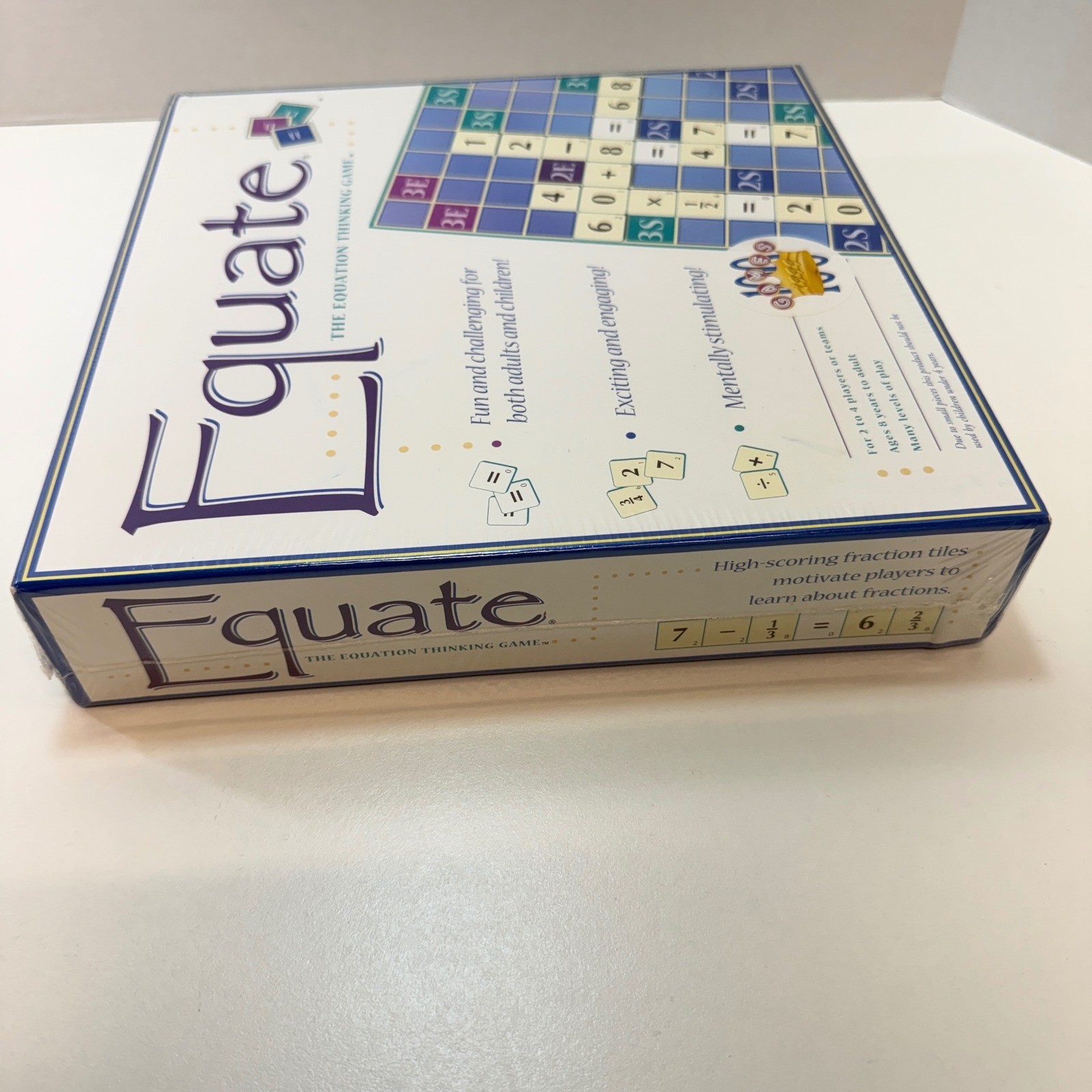 Conceptual Math Media Equate Board Game Math Thinking Game New
