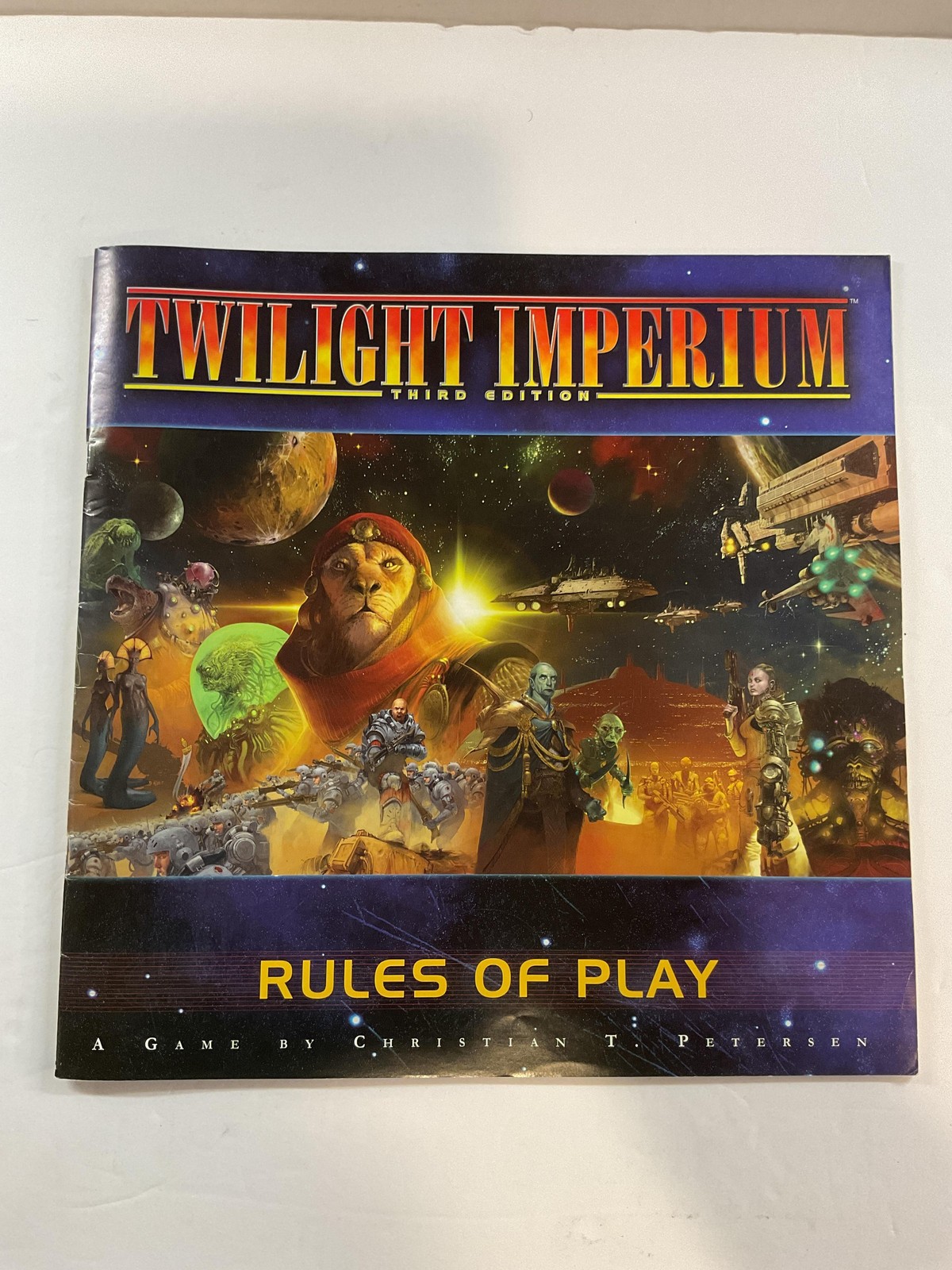 Vtg 2005 Twilight Imperium Third Edition Replacement Rulebook – Fantasy Flight