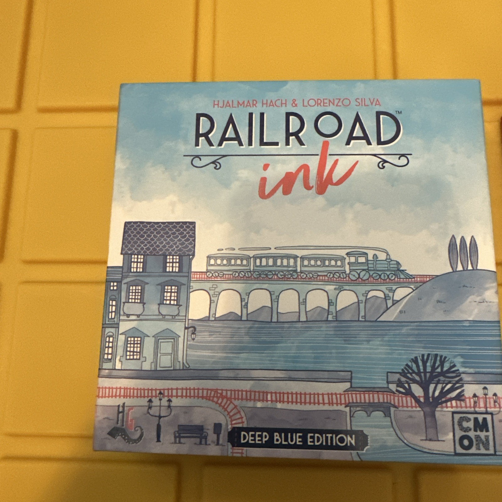 Railroad Ink Deep Blue Edition and Blazing Red Edition