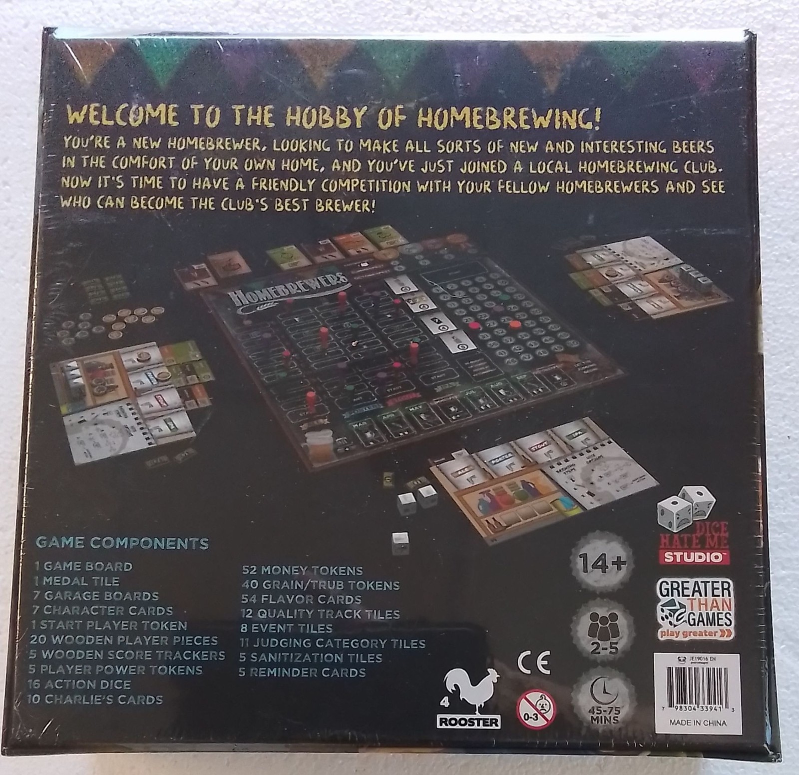 Greater Than Games Homebrewers – a Dice Game of inventive Beers & Homemade Compe