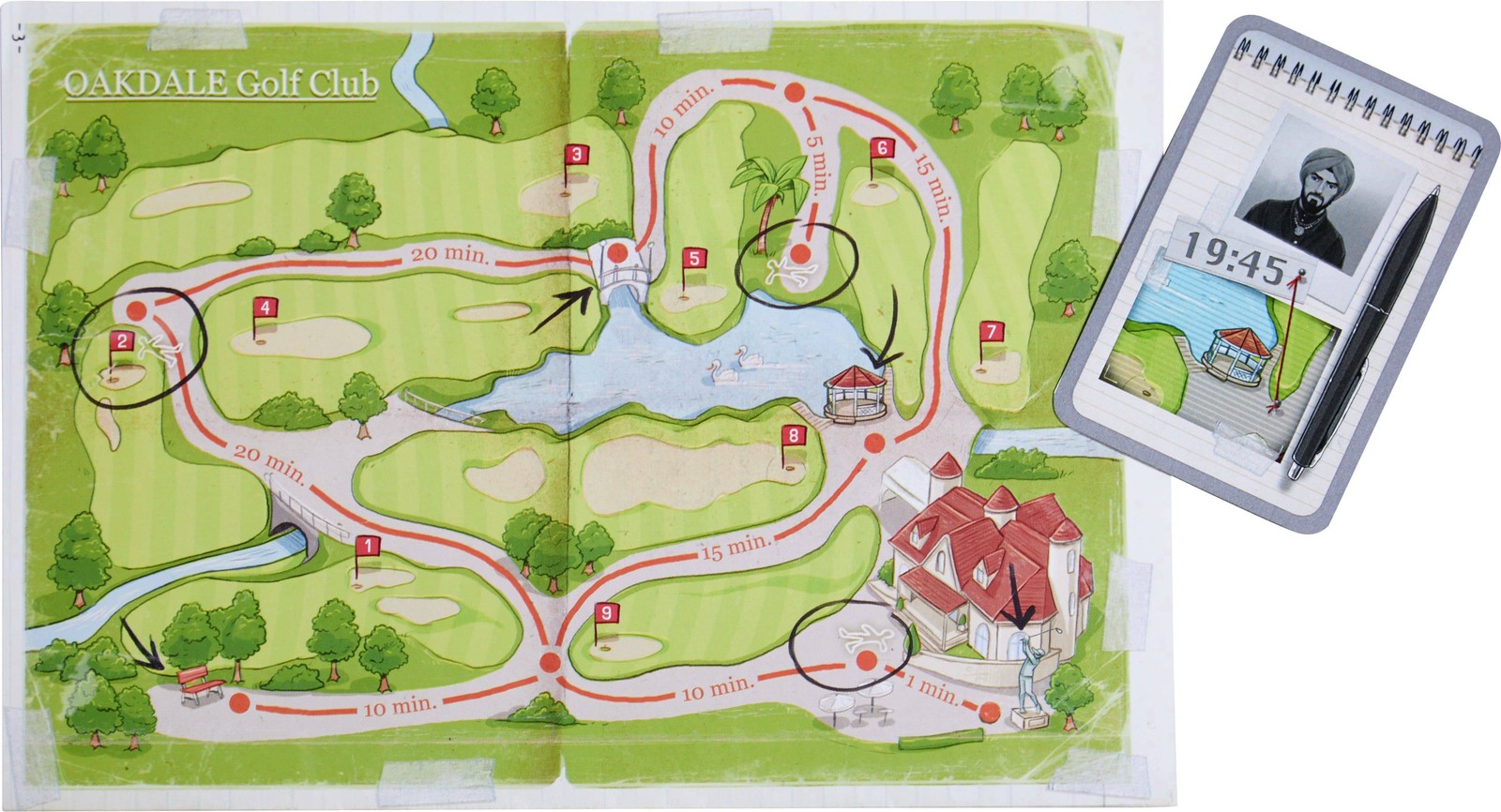 HABA The Key: Murder at the Oakdale Club
