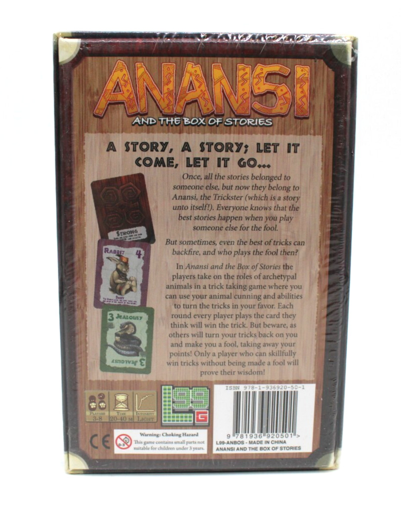 Anansi and the Box of Stories Board Game Level 99 Games Factory Sealed