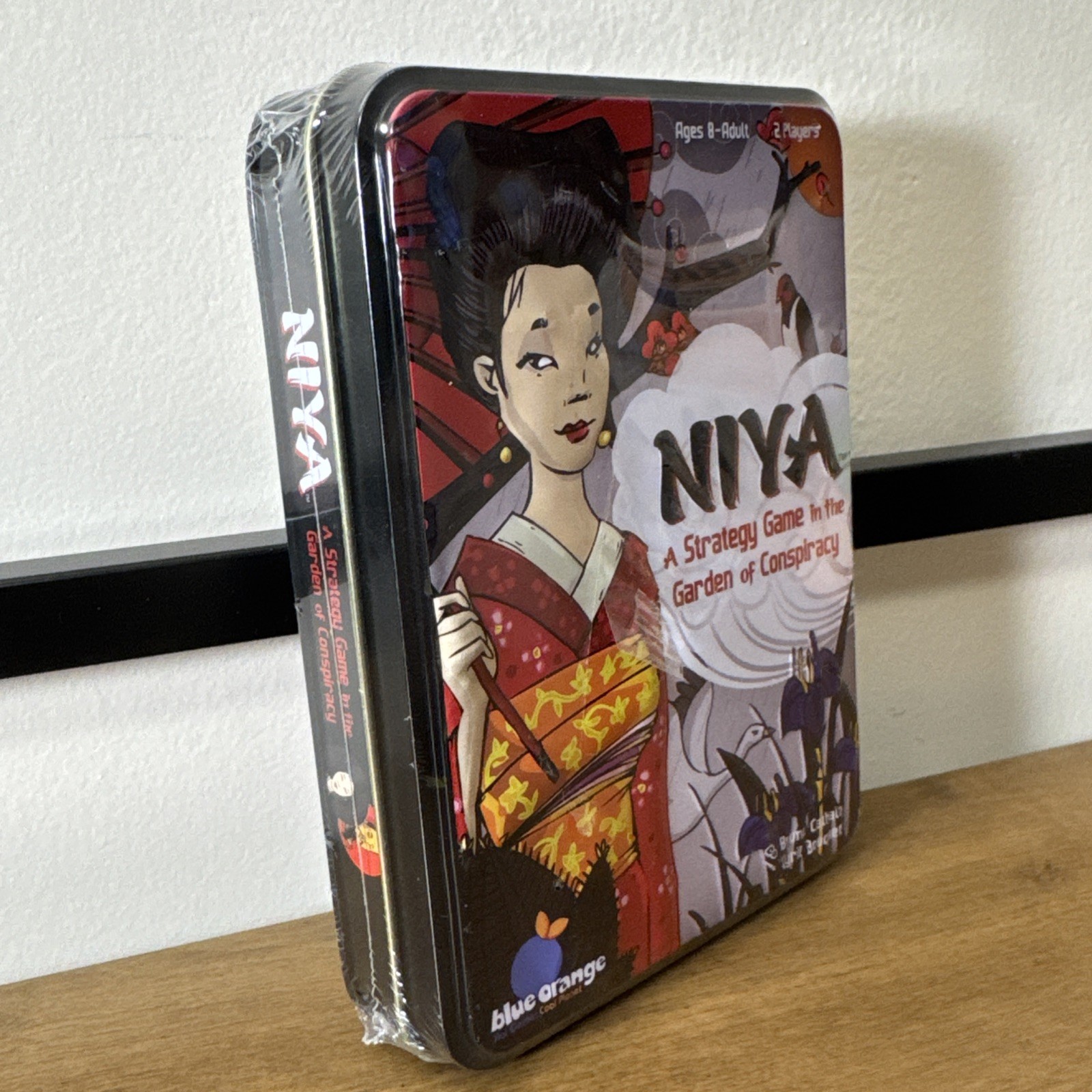 Niya Strategy Game in Tin Case by Blue Orange 2014 Japan Garden Theme