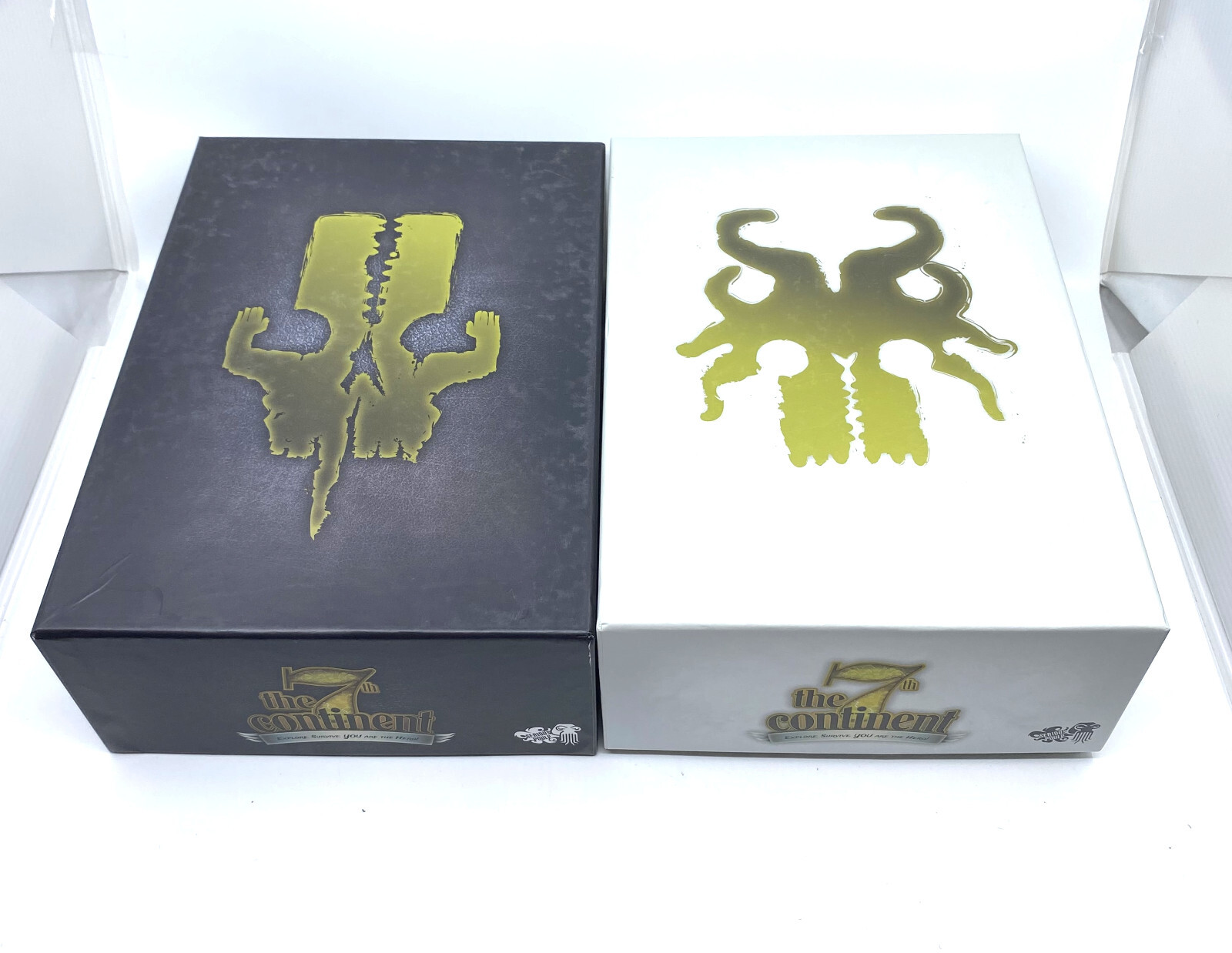 The 7th Continent Kickstarter Edition Board Card Game and What Goes Up Expansion