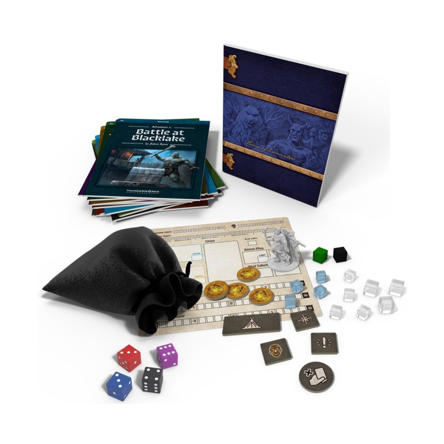 Thunderworks Dice Game Roll Player Adventures (2nd) Box VG+/NM