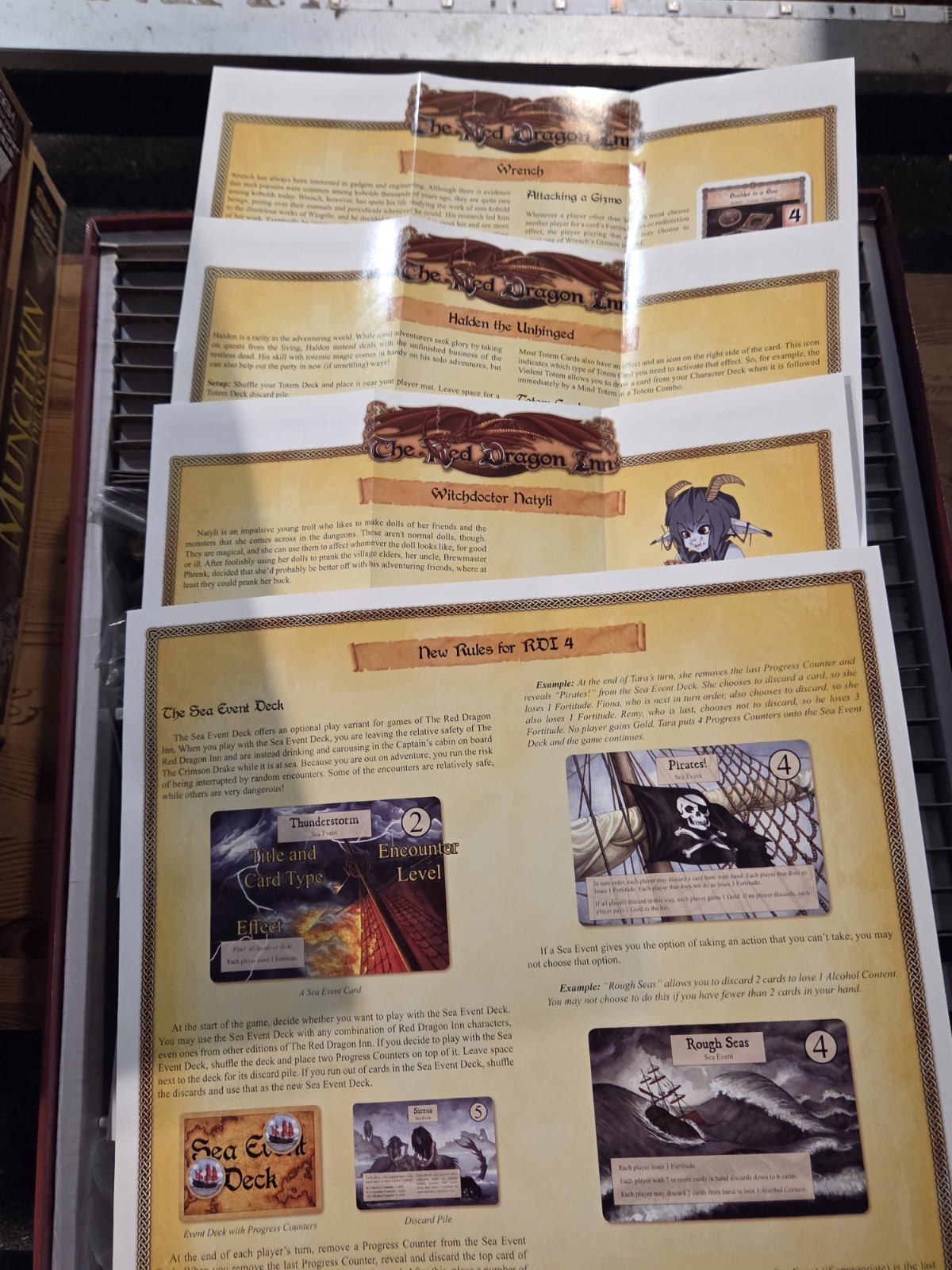The Red Dragon Inn 5: The Character Trove AND MORE INSIDE Board Game