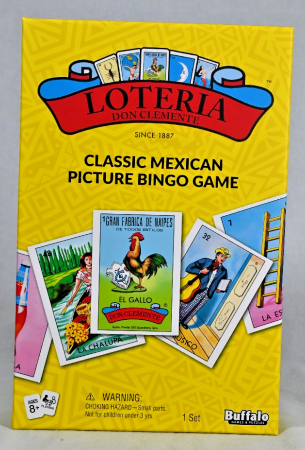 NEW Loteria Authentic Don Clemente Classic Family Board Game