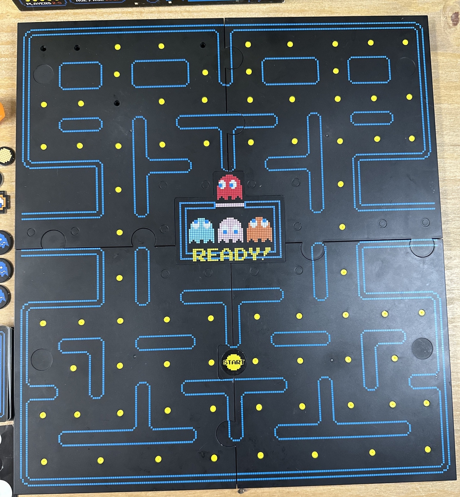 PAC-MAN The Board Game – BUFFALO GAMES Bandai Namco FOR PARTS