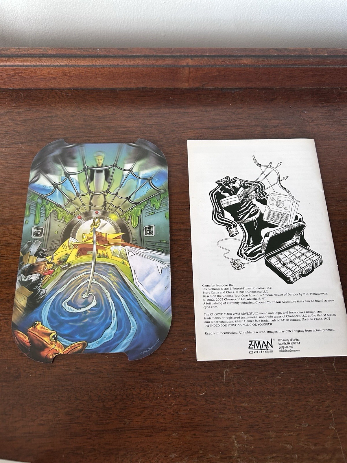 Choose Your Own Adventure : House of Danger Cooperative Game RA Montgomery Book