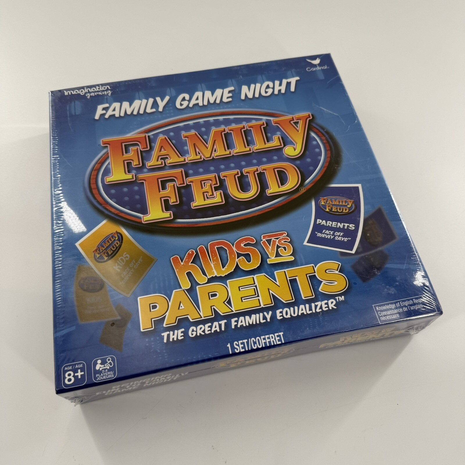 Family Feud Kids VS Parents Edition Family Game Night New Factory Sealed