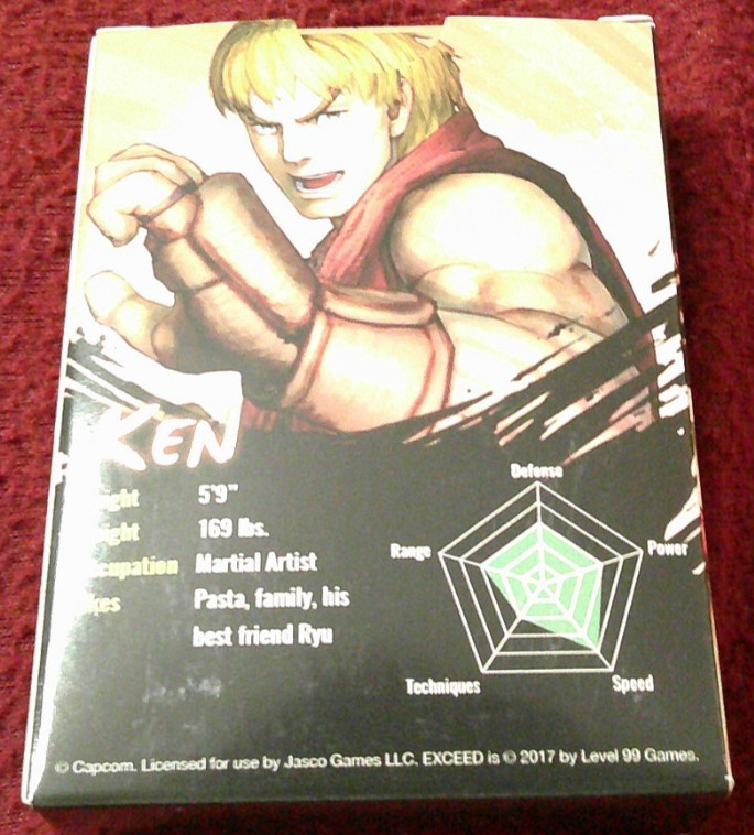 Level 99 Exceed Fighting System Street Fighter Ken counted complete