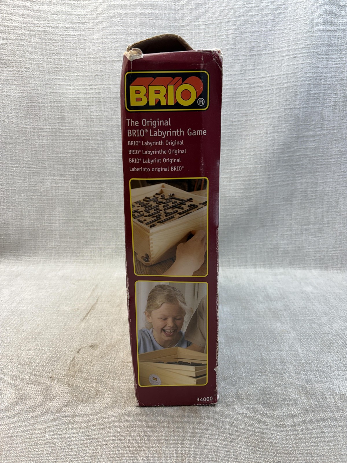 BRIO The Original Labyrinth Wooden Skill Action Game Boxed Kids Family Classic