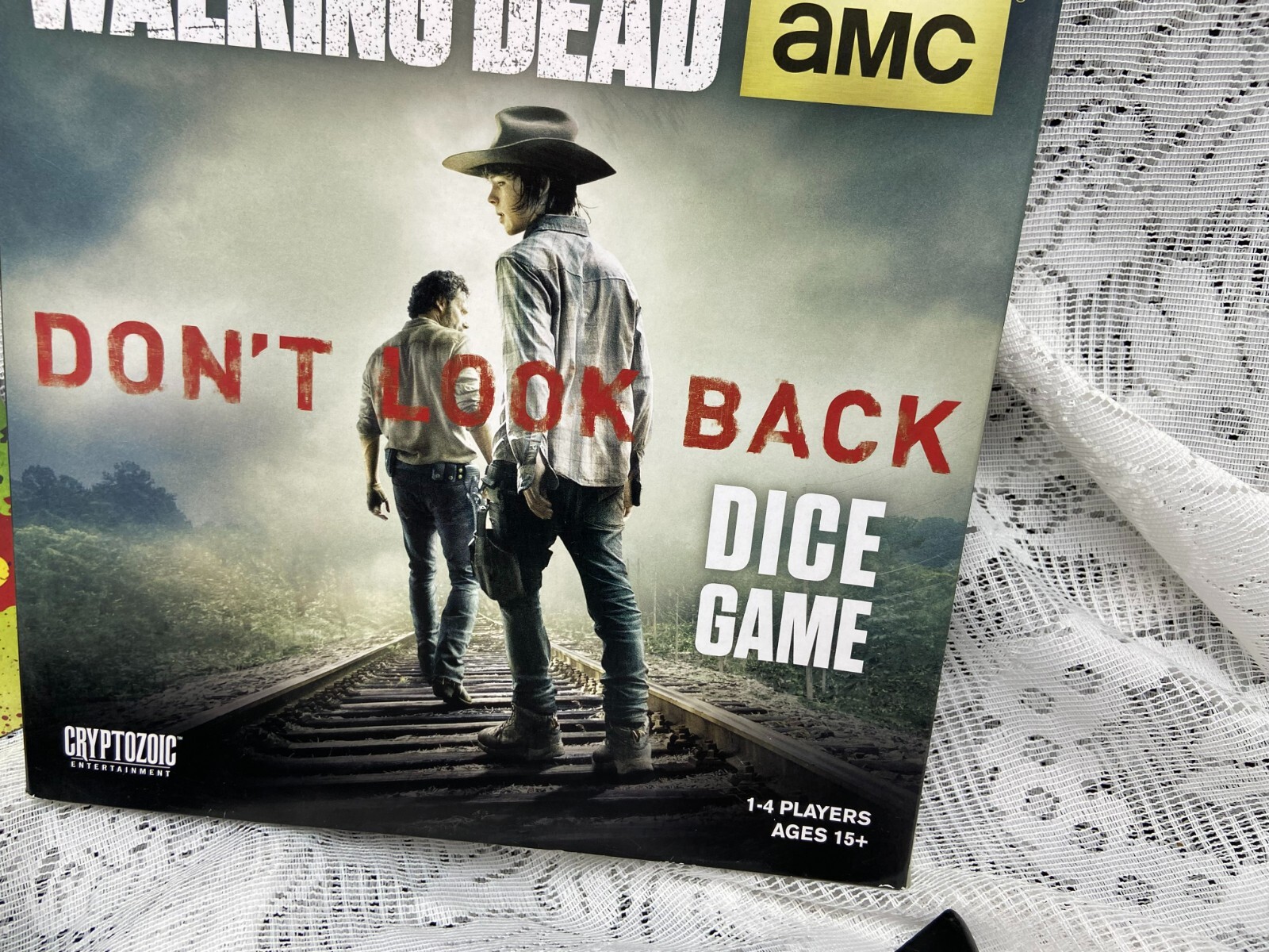 AMC The Walking Dead Don’t Look Back Dice Board Game New Open Box