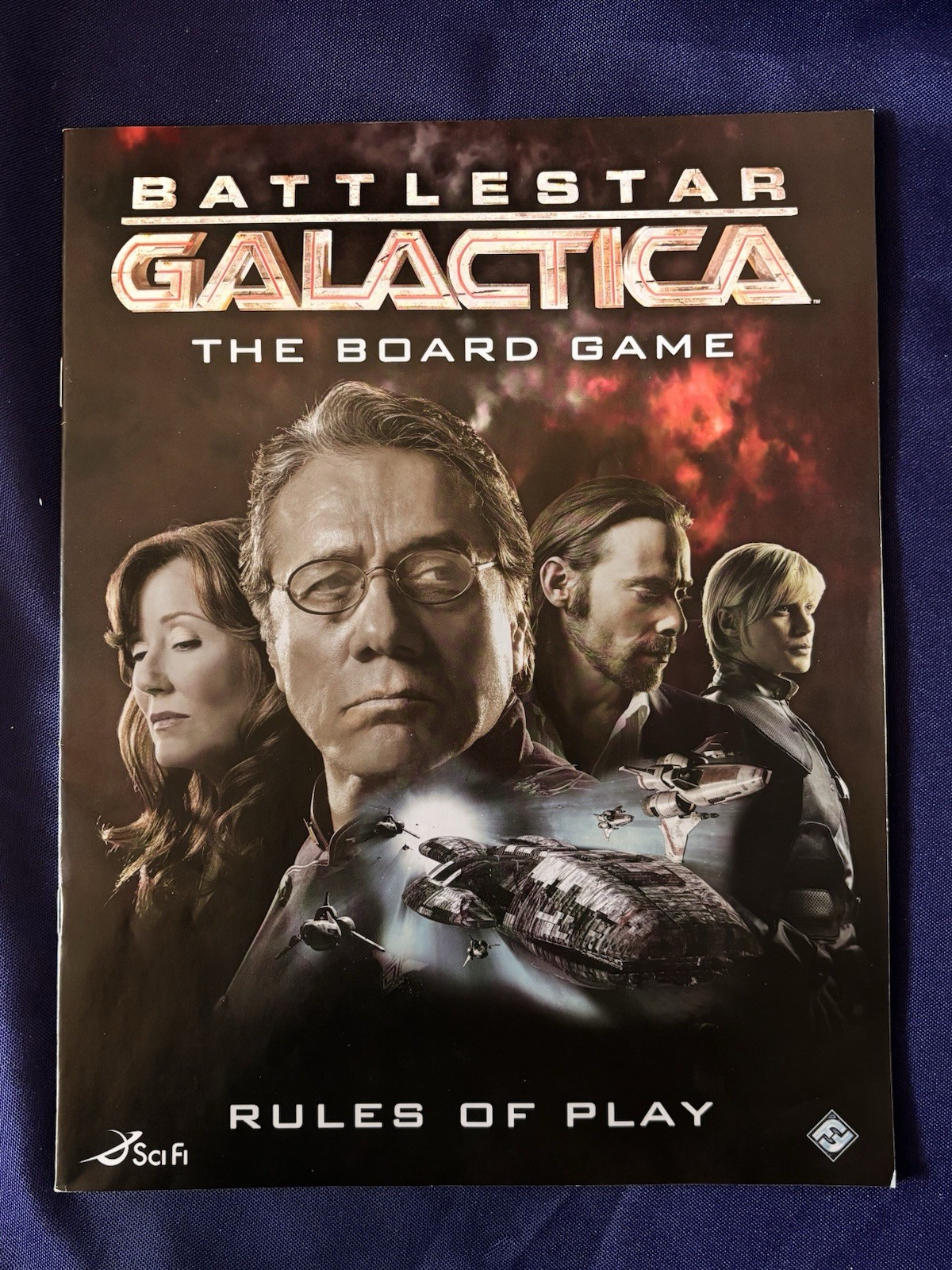 Battlestar Galactica The Board Game Fantasy Flight Games 2008 Complete Sci-Fi