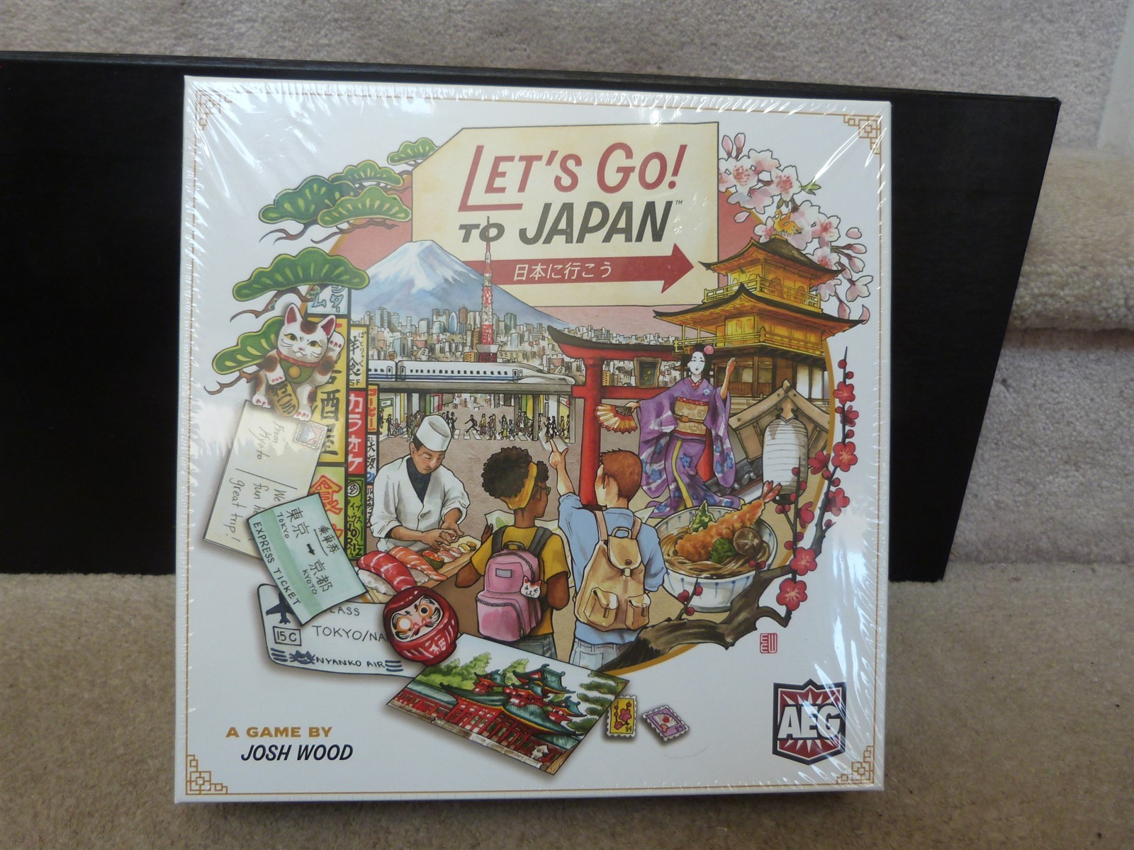 Let’s Go to Japan AEG Josh Wood board card game New & Sealed MIB 2023 Lets Go!
