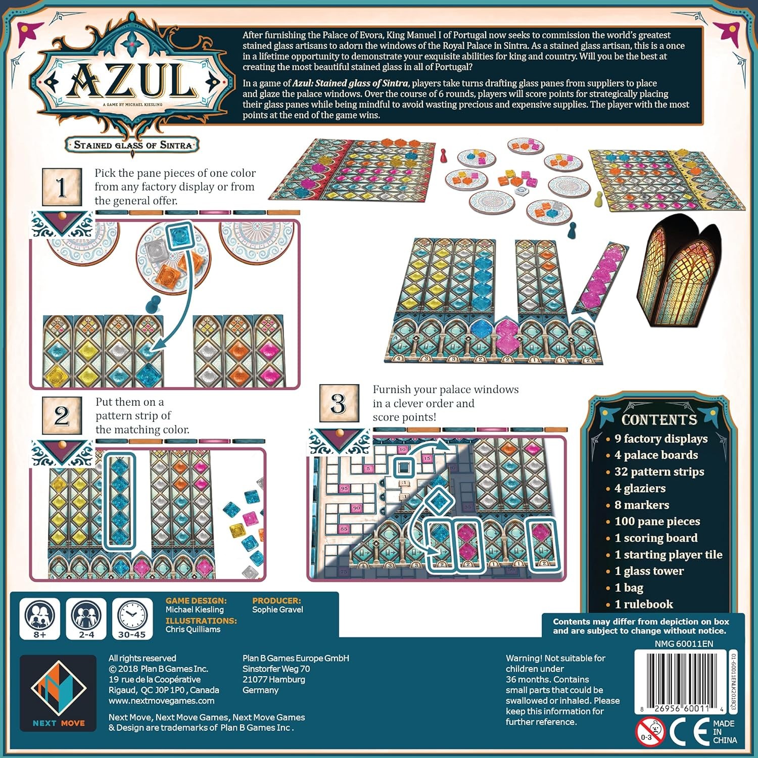 Next Move: Azul Stained Glass of Sintra Board Game