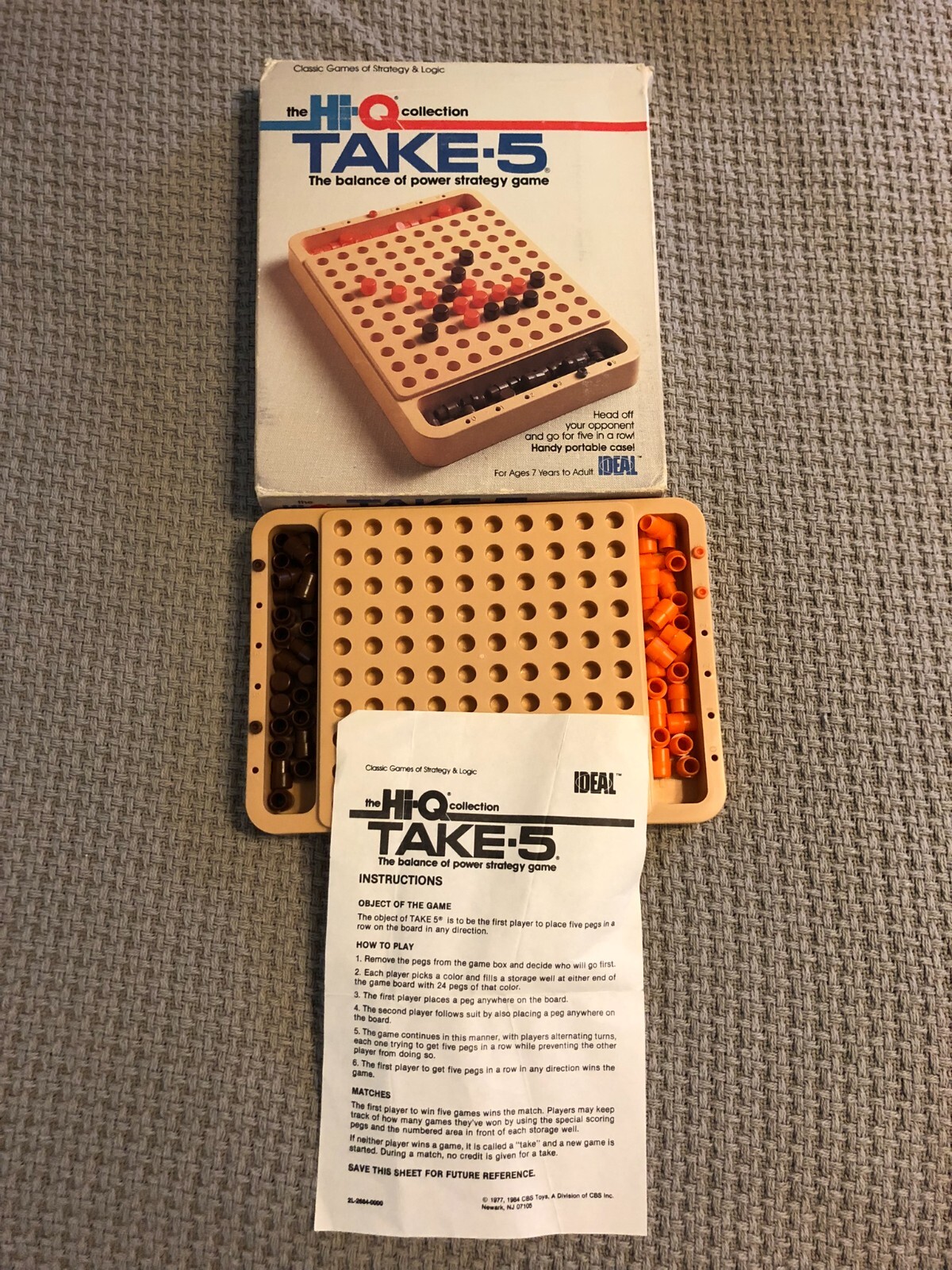 Vintage Take-5 Game!!!
