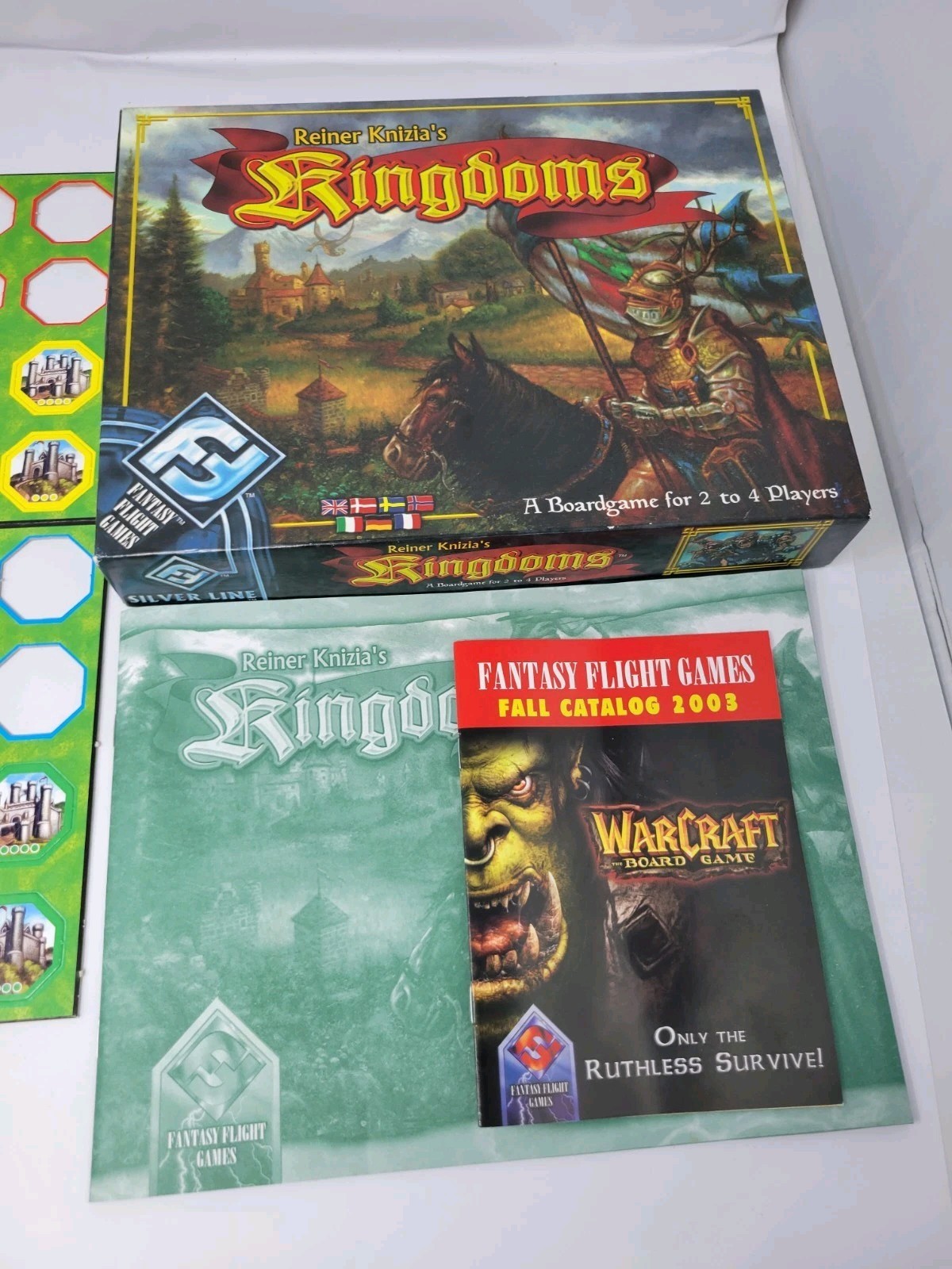 FFG Reiner Knizia’s Kingdoms Board game VGC Fantasy Flight