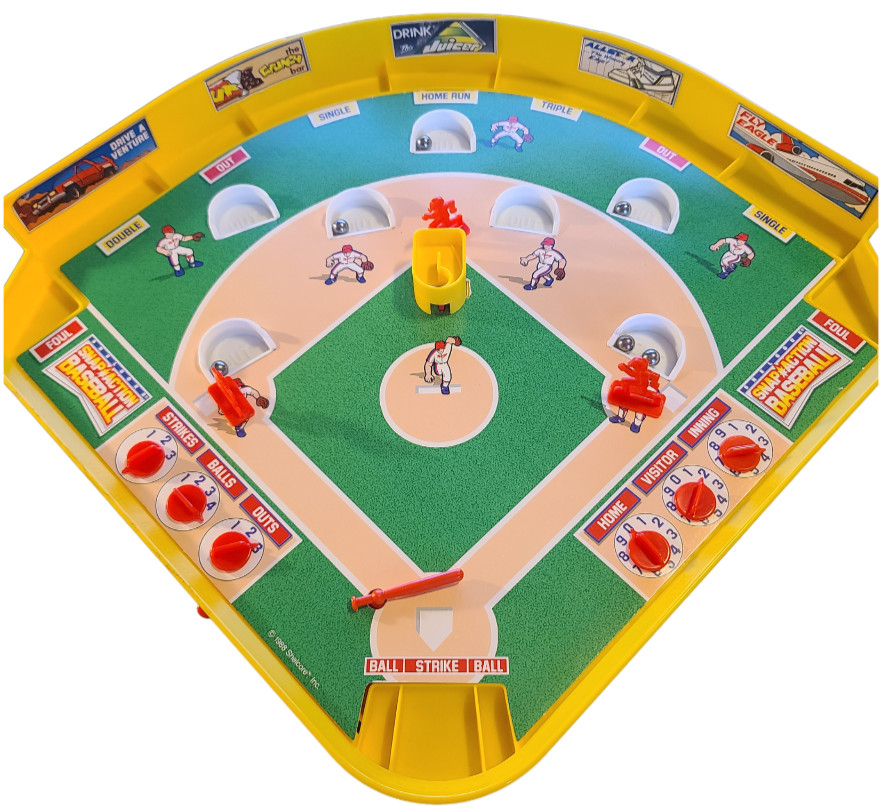 Time Machine Baseball Vintage Tabletop Game Complete Open Box Excellent Conditio