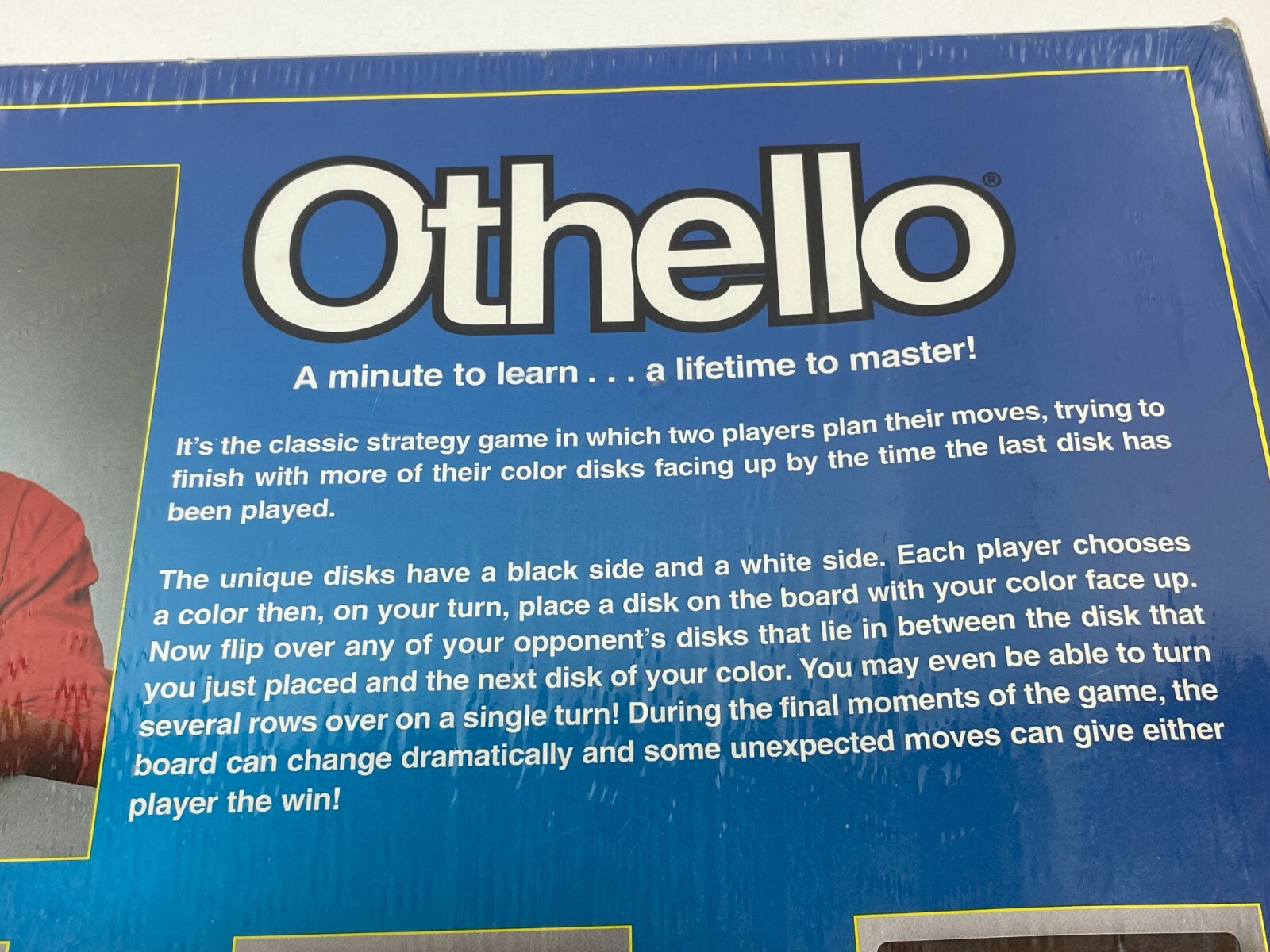 Vintage 1998 Othello Board Game by Pressman New Sealed