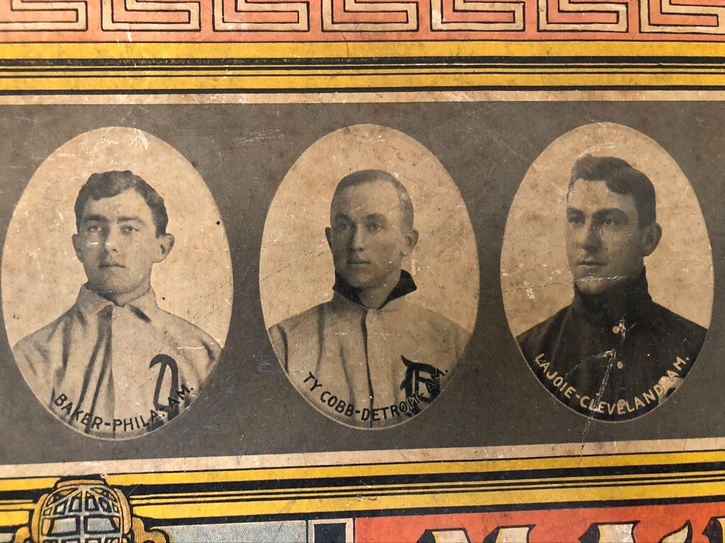 1913 Major League Indoor Baseball Game (Complete) High Grade Surviving Example